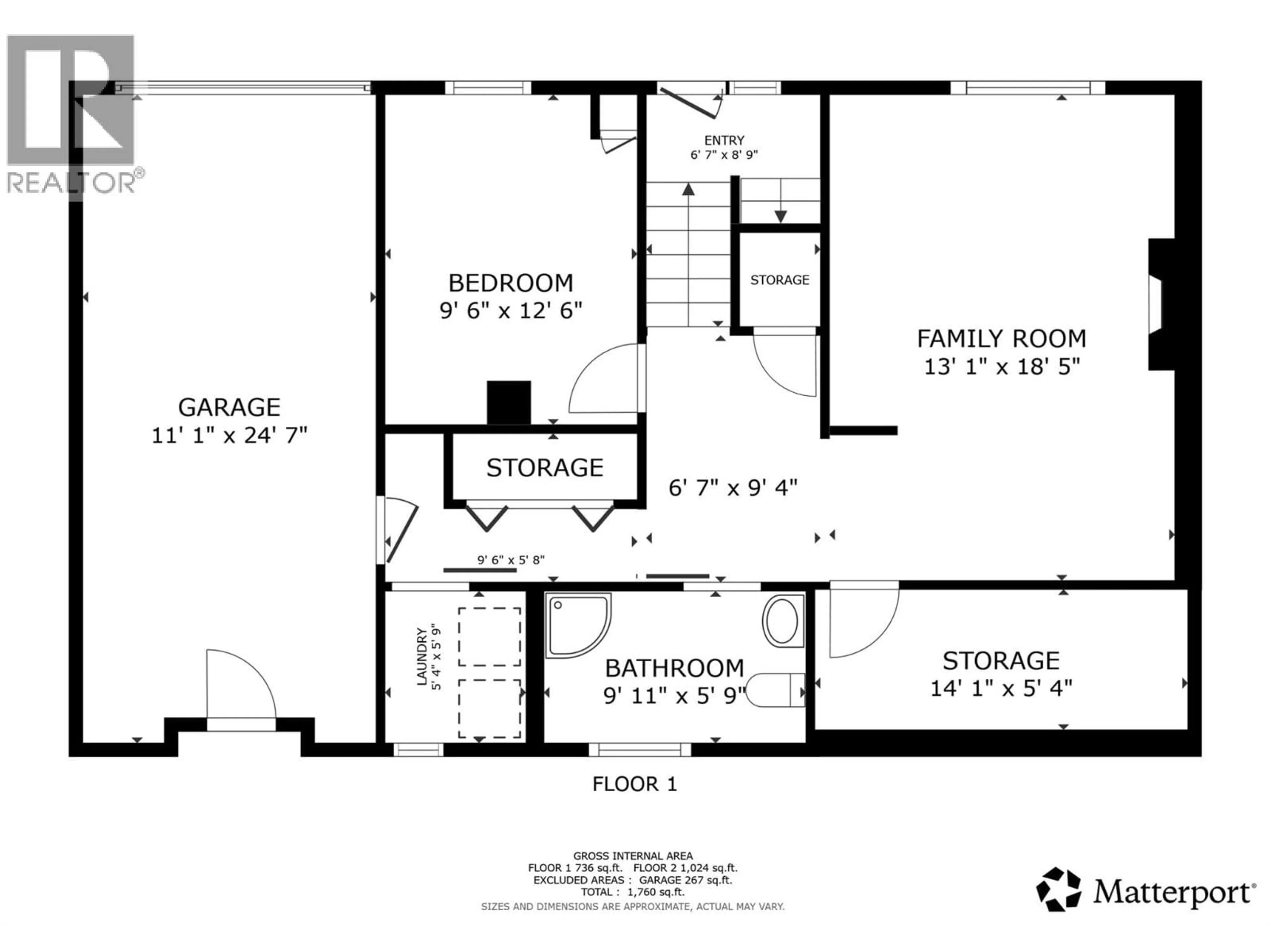 Floor plan for 1200 28TH AVENUE, Vernon British Columbia V1T1T6