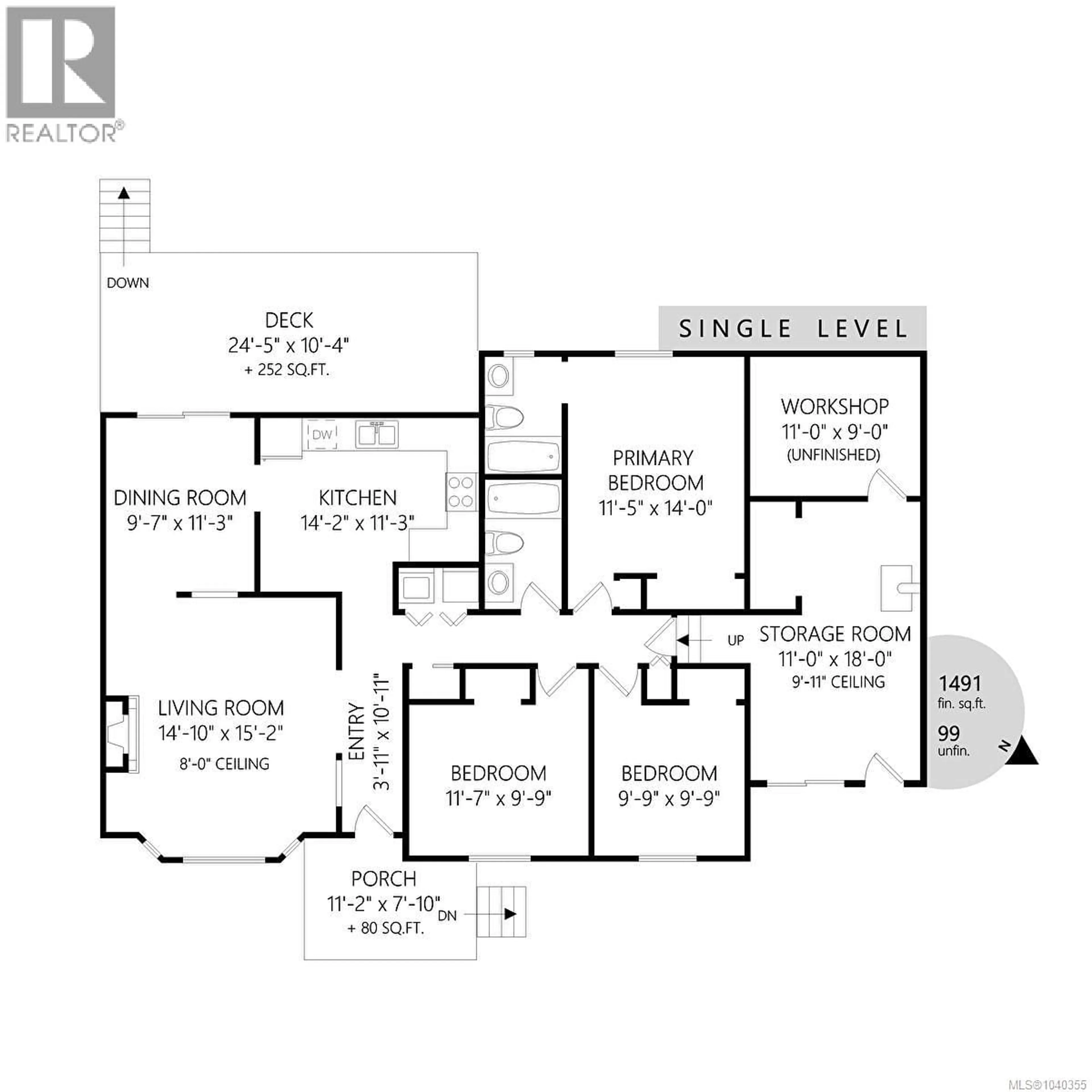 Floor plan for 2818 MEADOWVIEW ROAD, Shawnigan Lake British Columbia V8H2H5