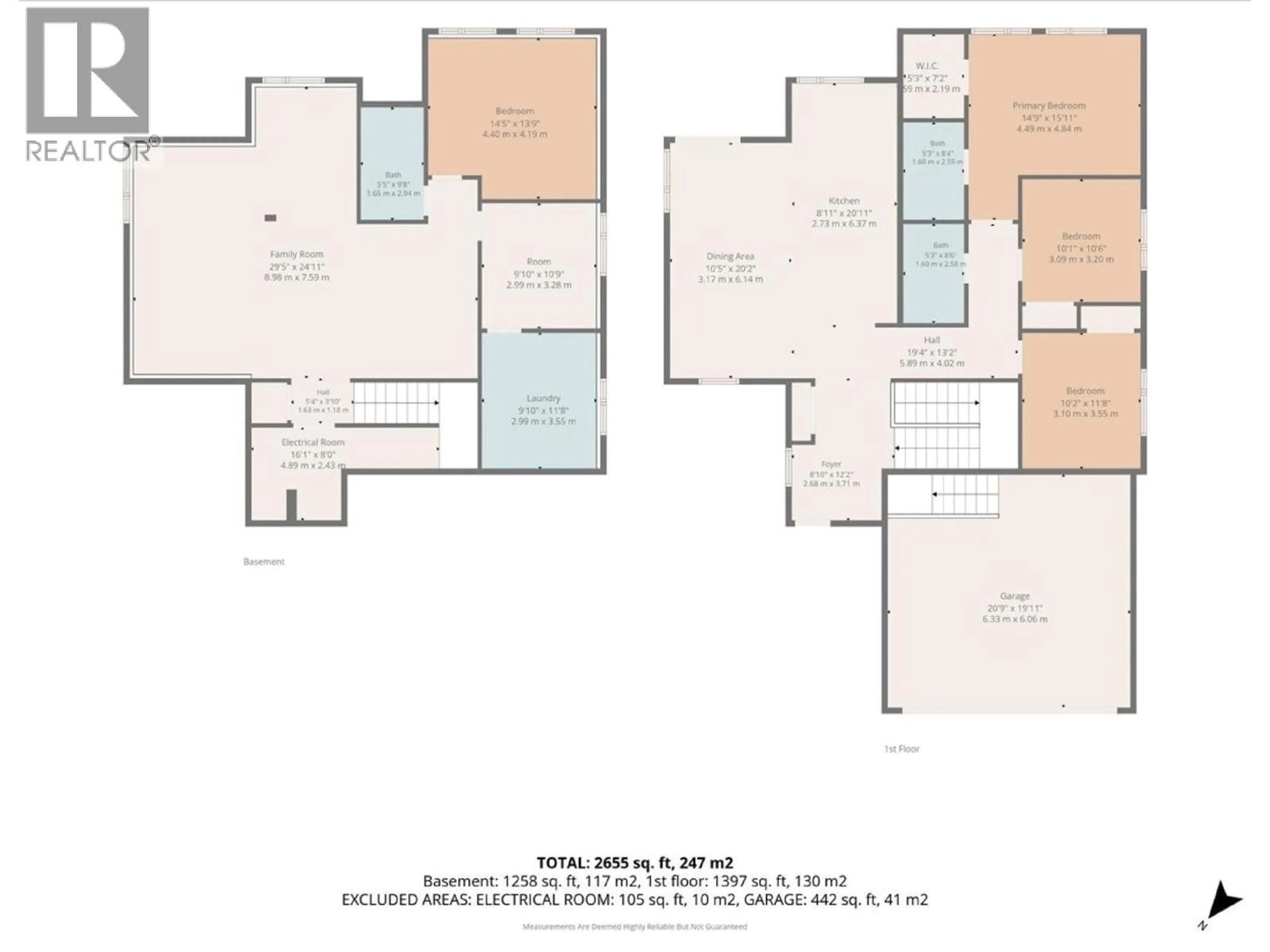 Floor plan for 1308 CHERRYWOOD BOULEVARD, Sparwood British Columbia V0B2G2