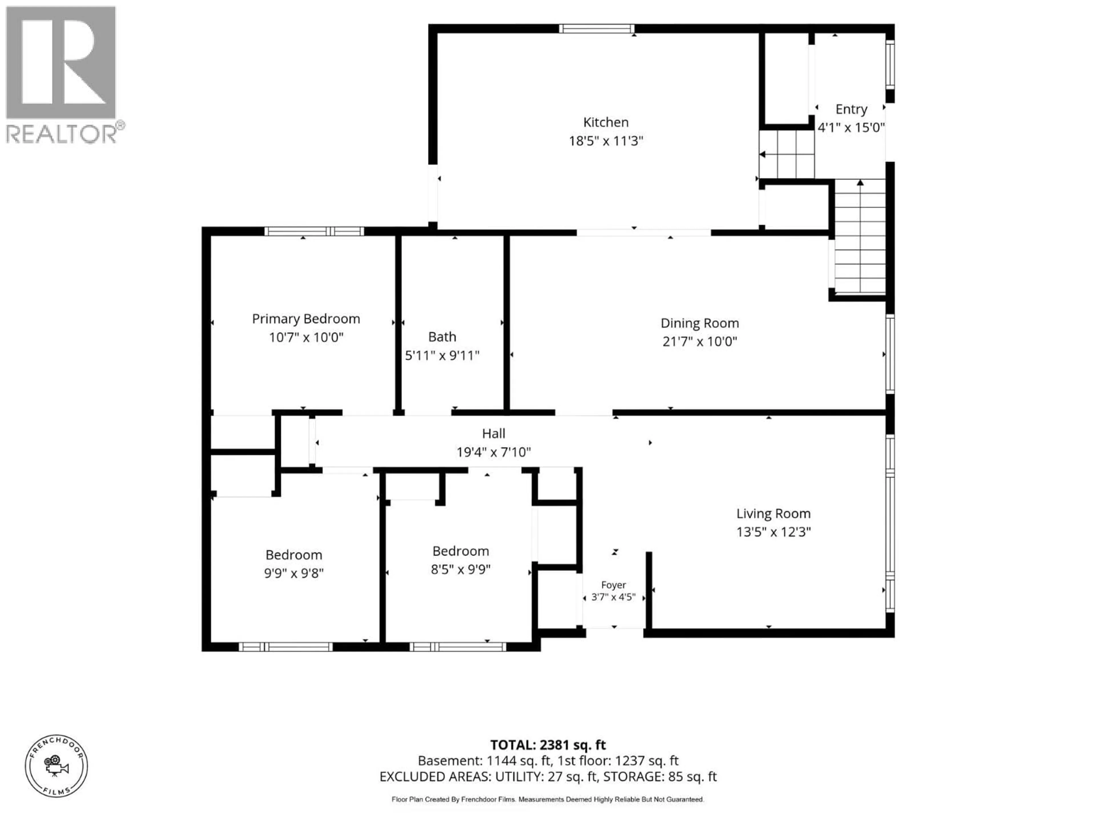 Floor plan for 1404 WALNUT AVENUE, Merritt British Columbia V1K1L3