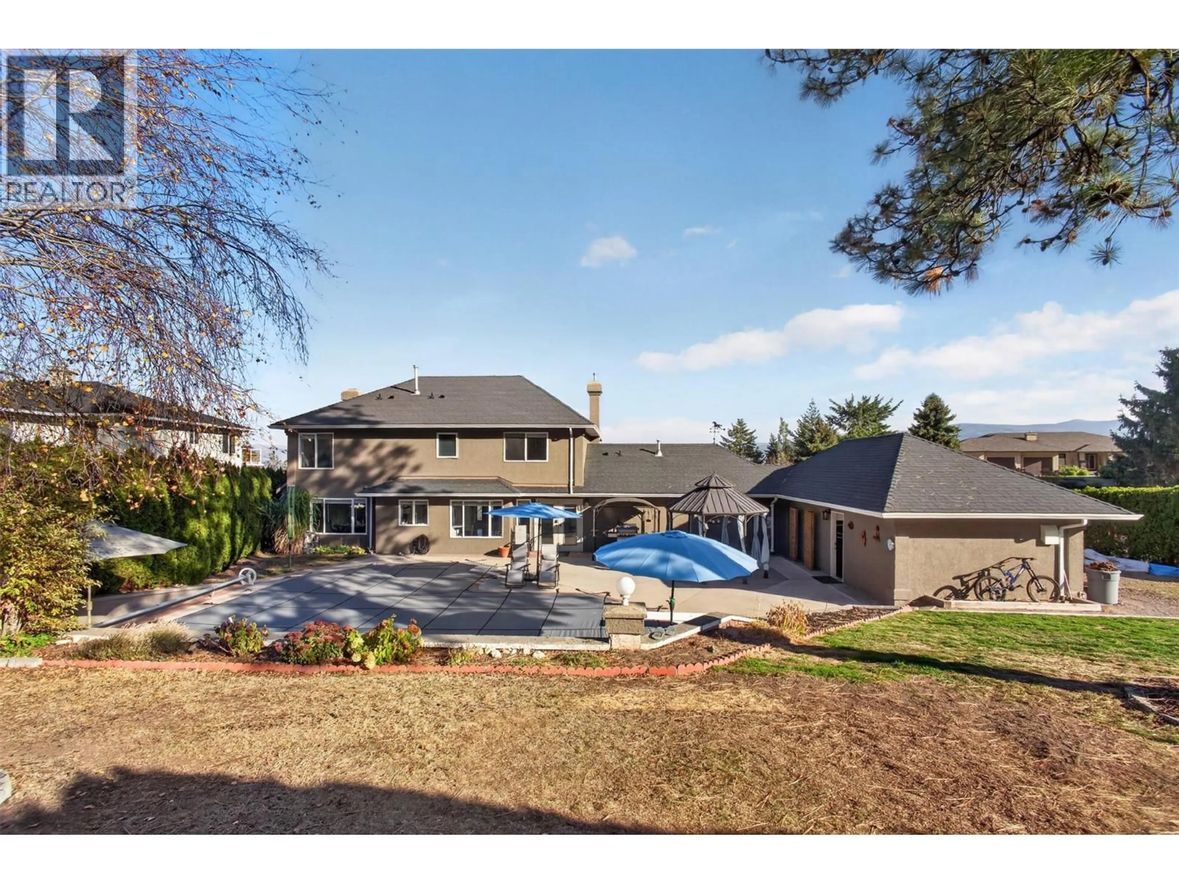 A pic from outside/outdoor area/front of a property/back of a property/a pic from drone, unknown for 3016 LAKEVIEW COVE ROAD, West Kelowna British Columbia V1Z3P7