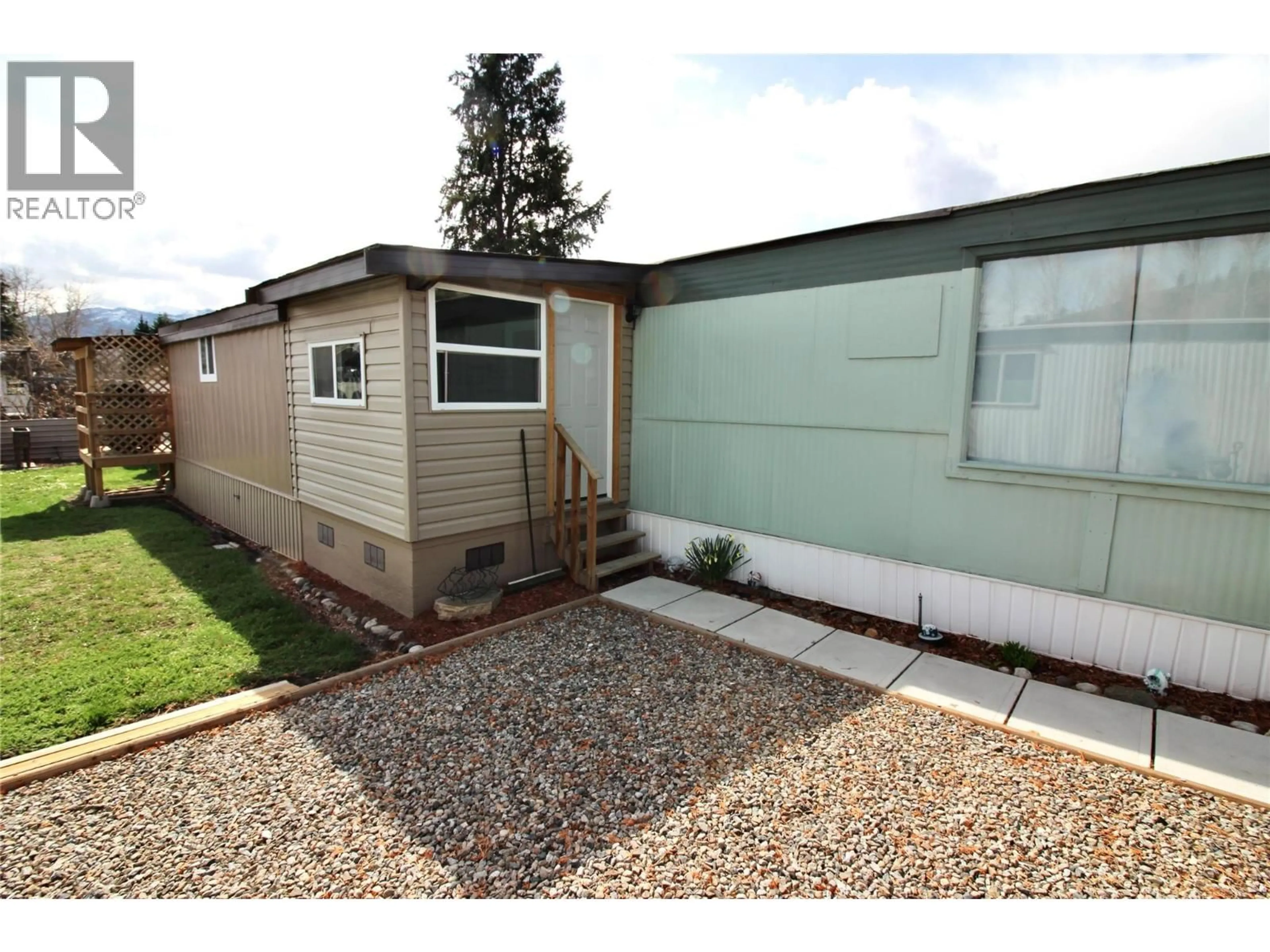 Home with vinyl exterior material, street for 56 - 1881 BOUCHERIE ROAD, West Kelowna British Columbia V4T0C9
