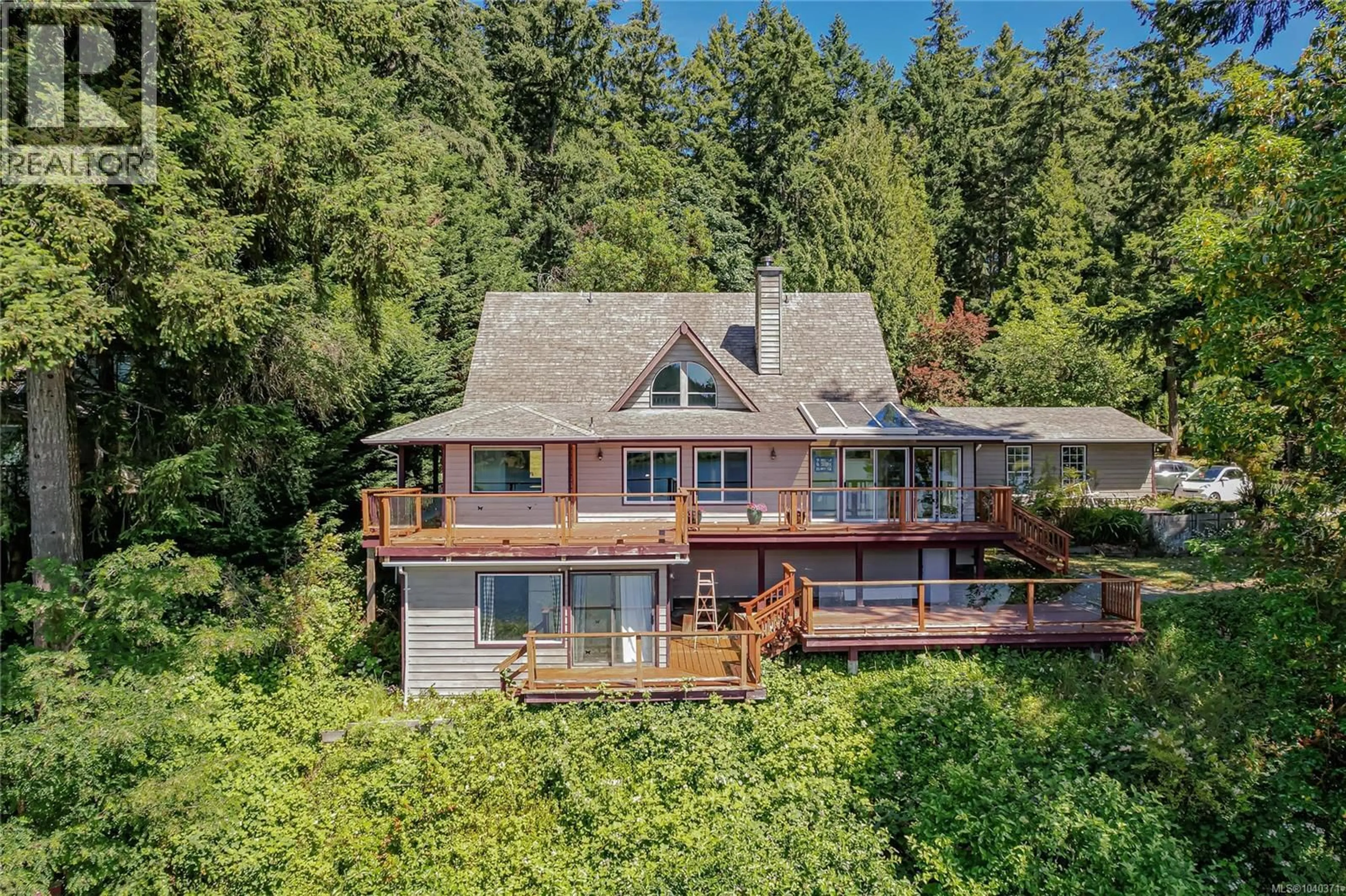 A pic from outside/outdoor area/front of a property/back of a property/a pic from drone, water/lake/river/ocean view for 1164 NORTH END ROAD, Salt Spring British Columbia V8K1M1