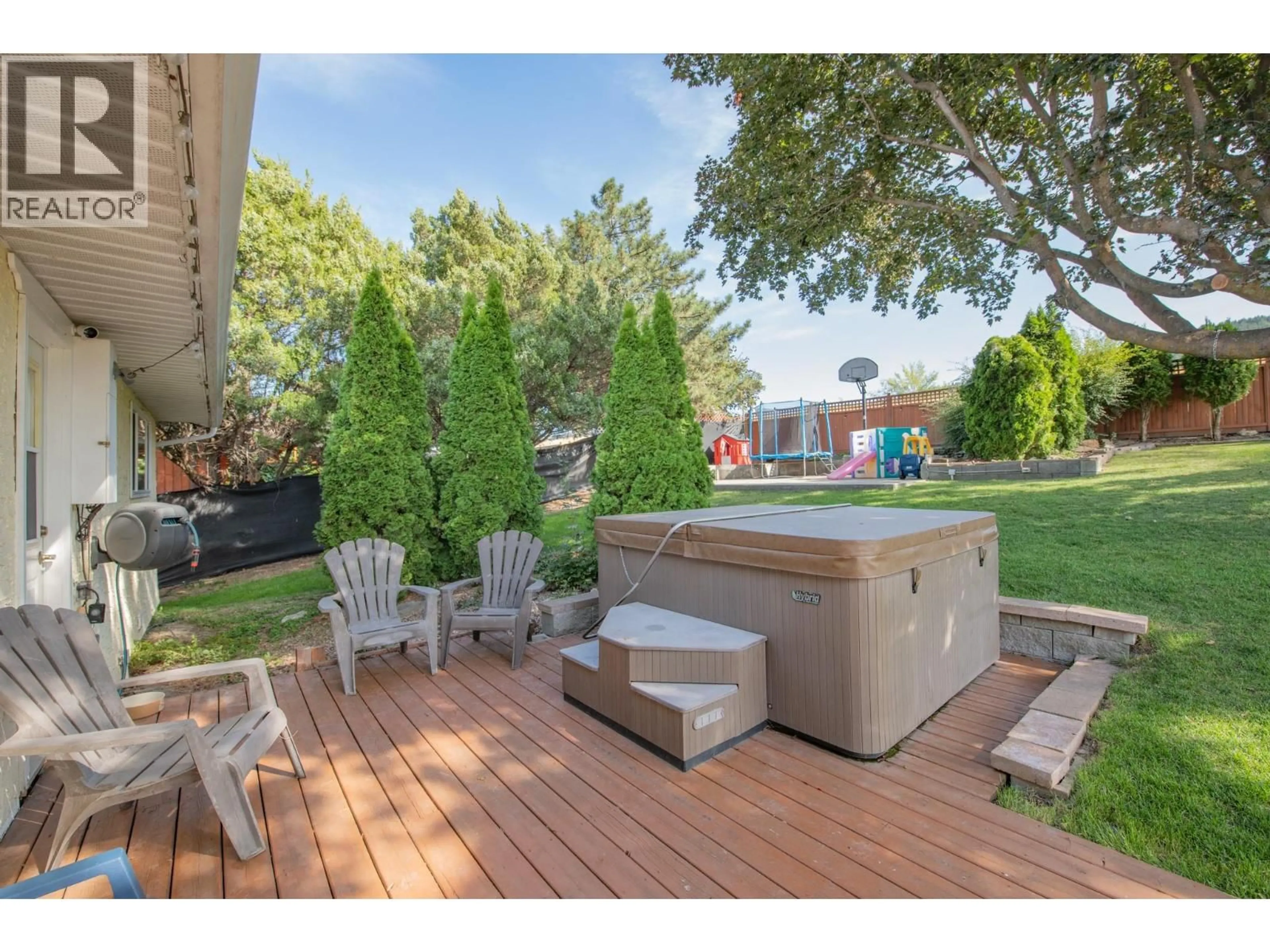 Patio, street for 7126 LONGACRE DRIVE, Vernon British Columbia V1H1H6