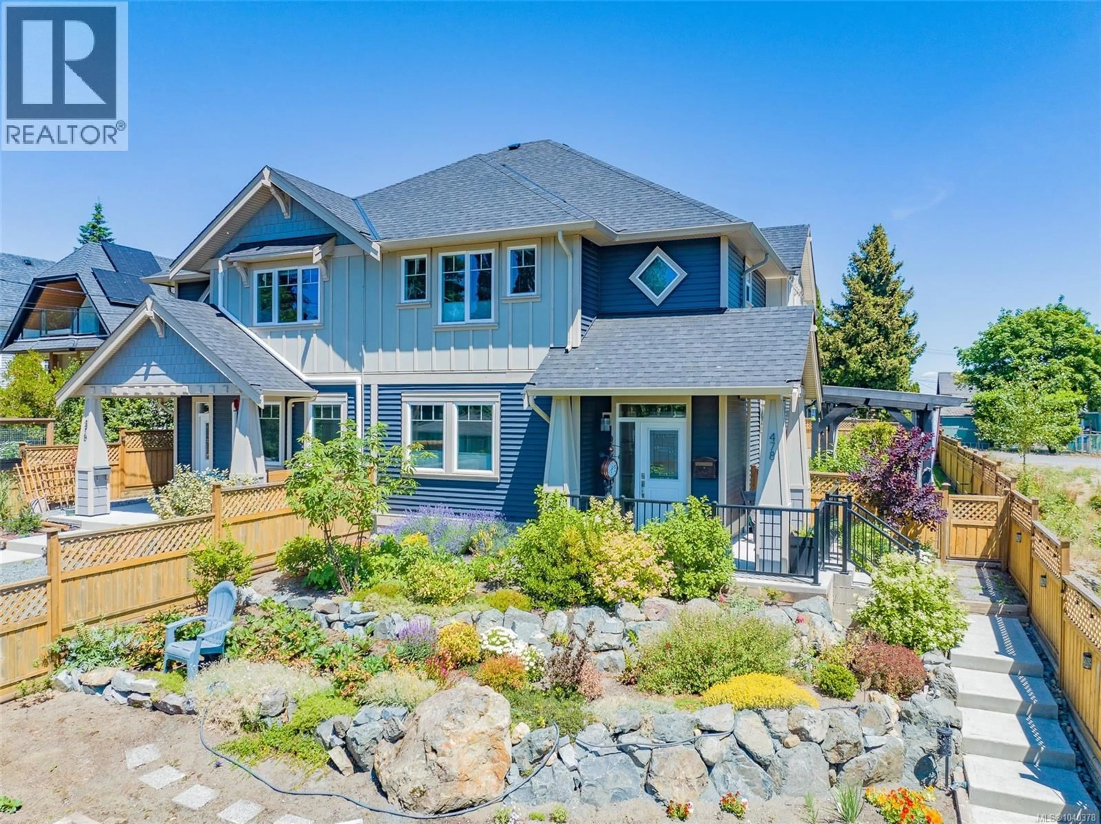 Home with vinyl exterior material, unknown for 478 MACHLEARY STREET, Nanaimo British Columbia V9R2H2