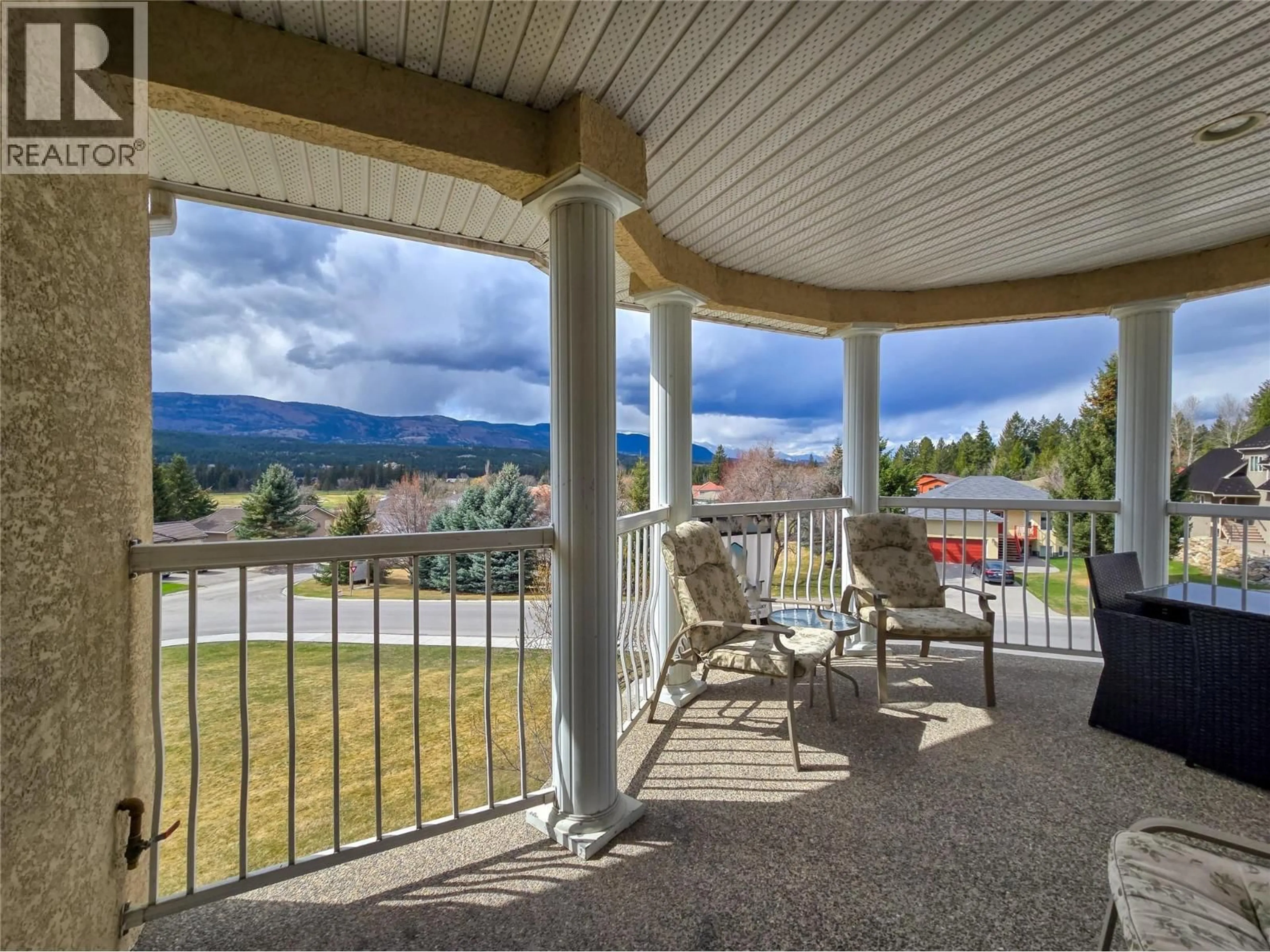 Patio, mountain view for 5012A - 5052 RIVERVIEW ROAD, Fairmont Hot Springs British Columbia V0B1L1