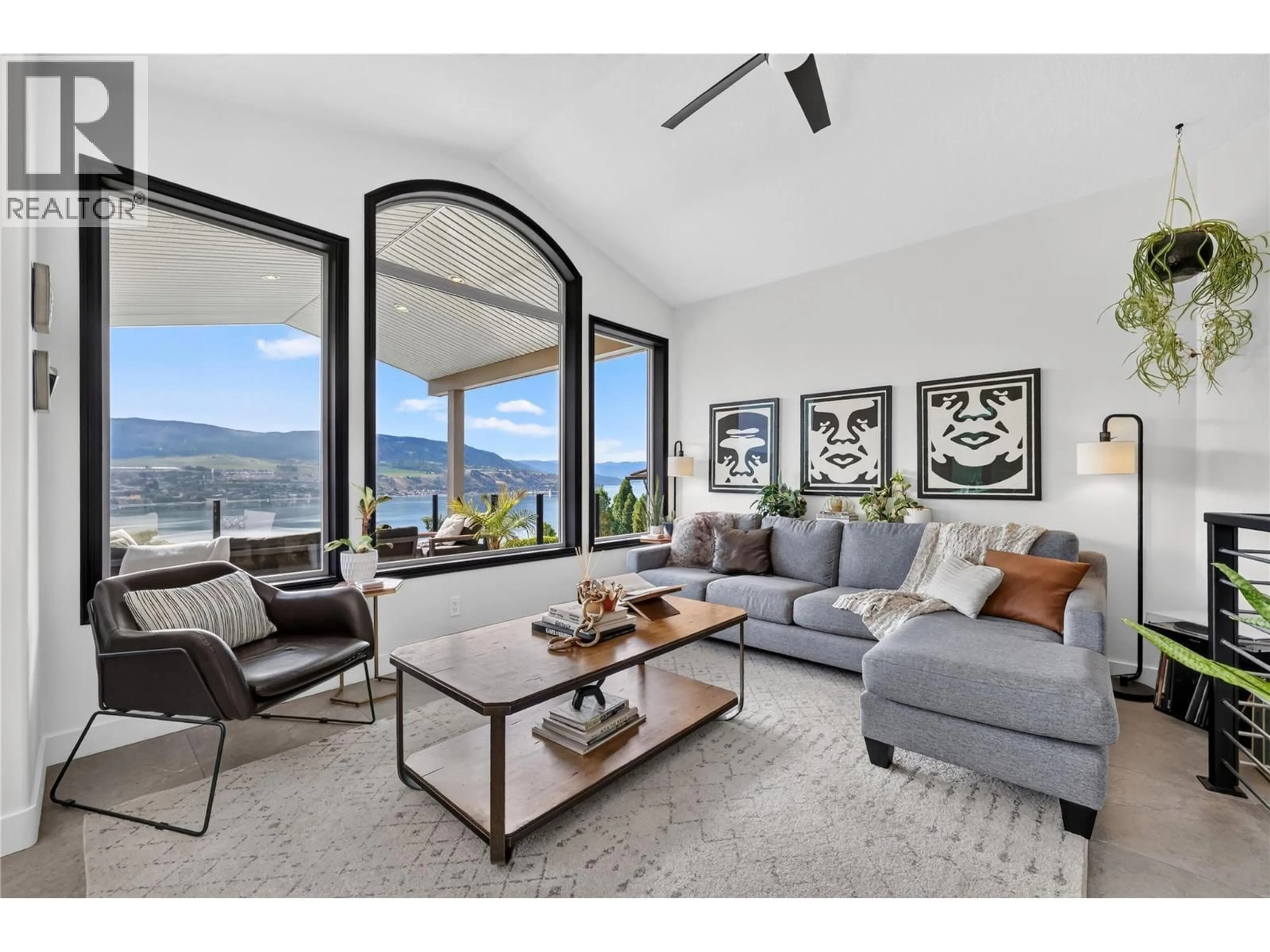 Living room with furniture, unknown for 7079 JASPER DRIVE, Vernon British Columbia V1H1P2
