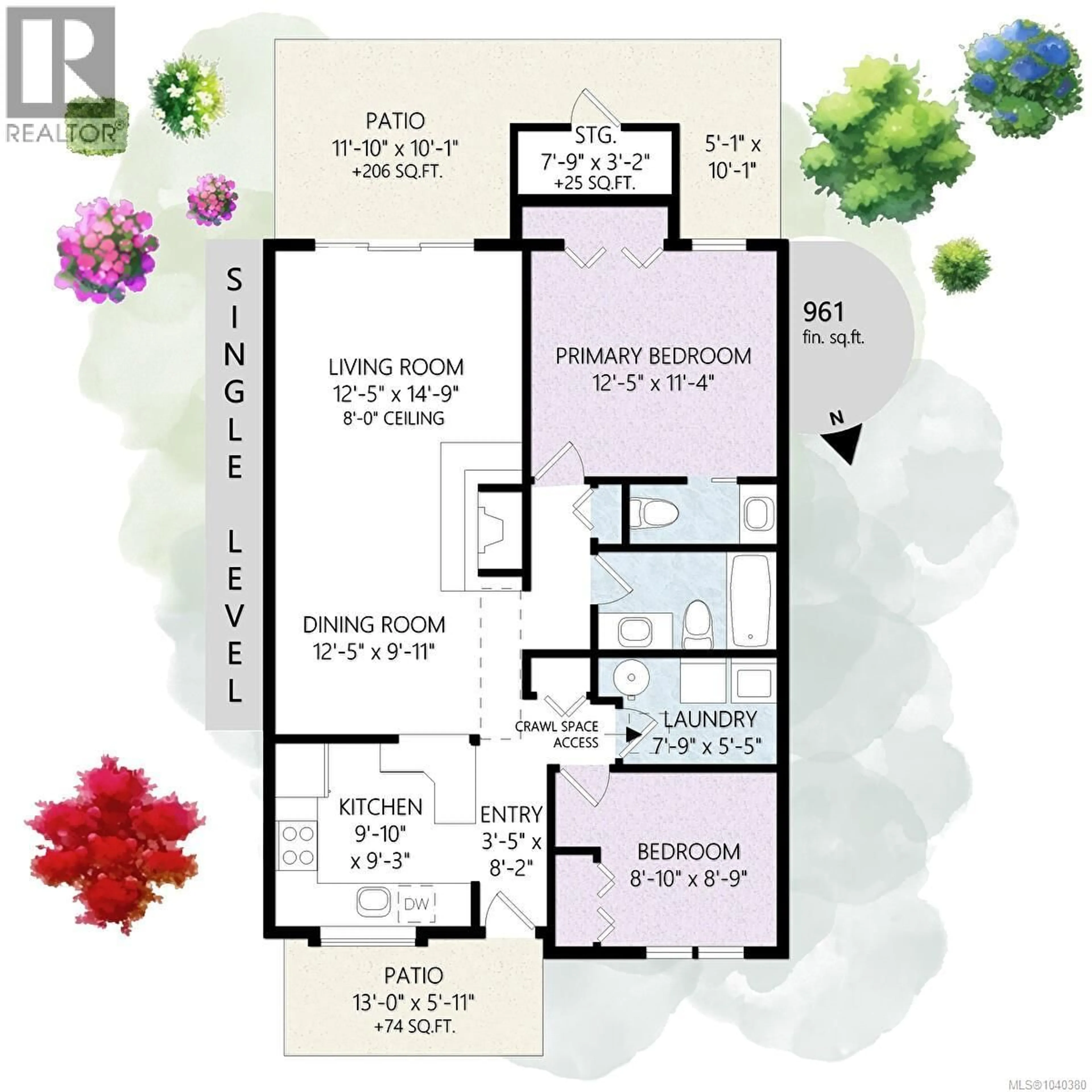 Floor plan for 2 - 4140 INTERURBAN ROAD, Saanich British Columbia V8Z6W7