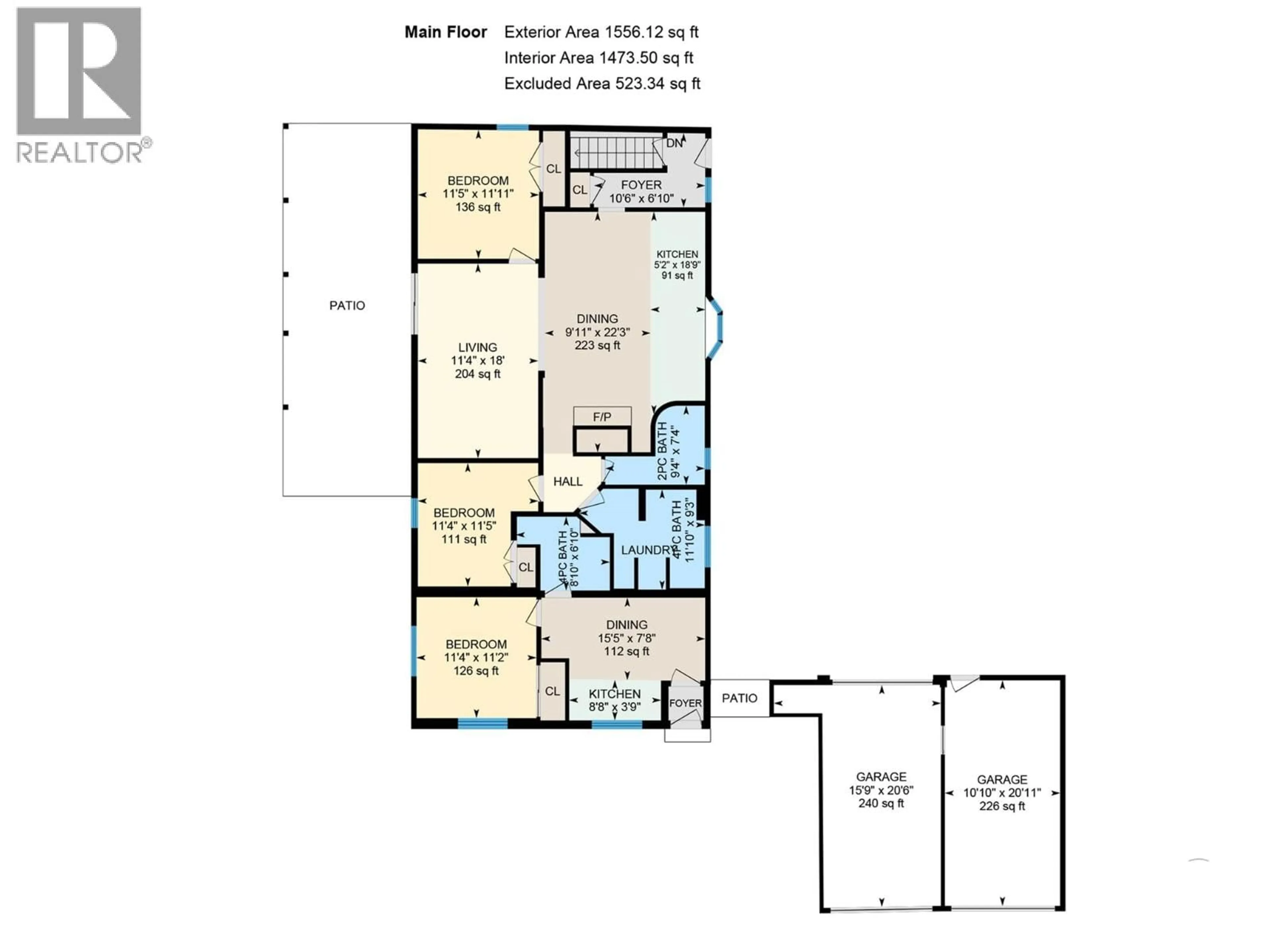 Floor plan for 995 LEATHEAD ROAD, Kelowna British Columbia V1X2J9