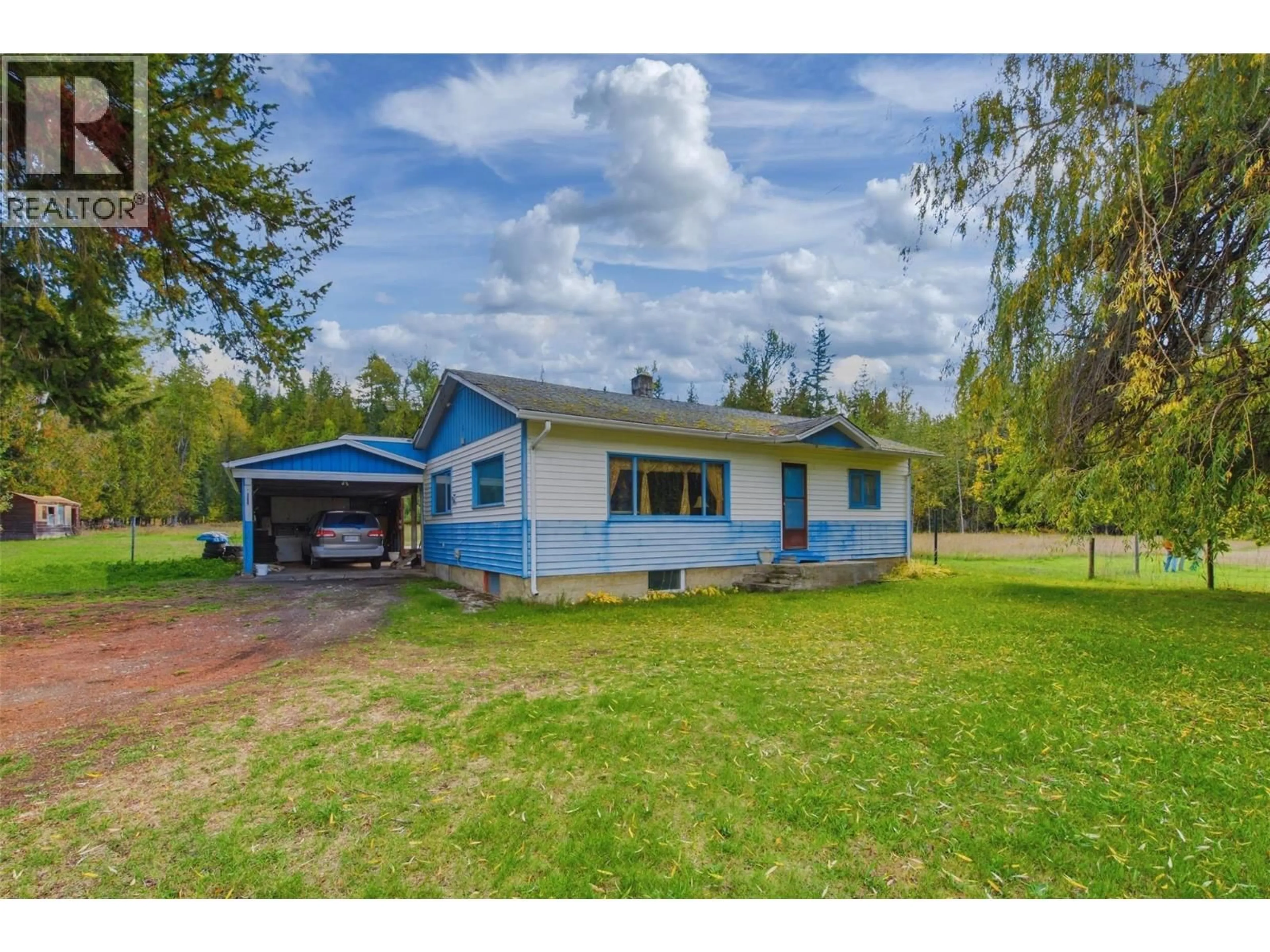 A pic from outside/outdoor area/front of a property/back of a property/a pic from drone, unknown for 2613 LUMBY MABEL LAKE ROAD, Lumby British Columbia V0E2G6