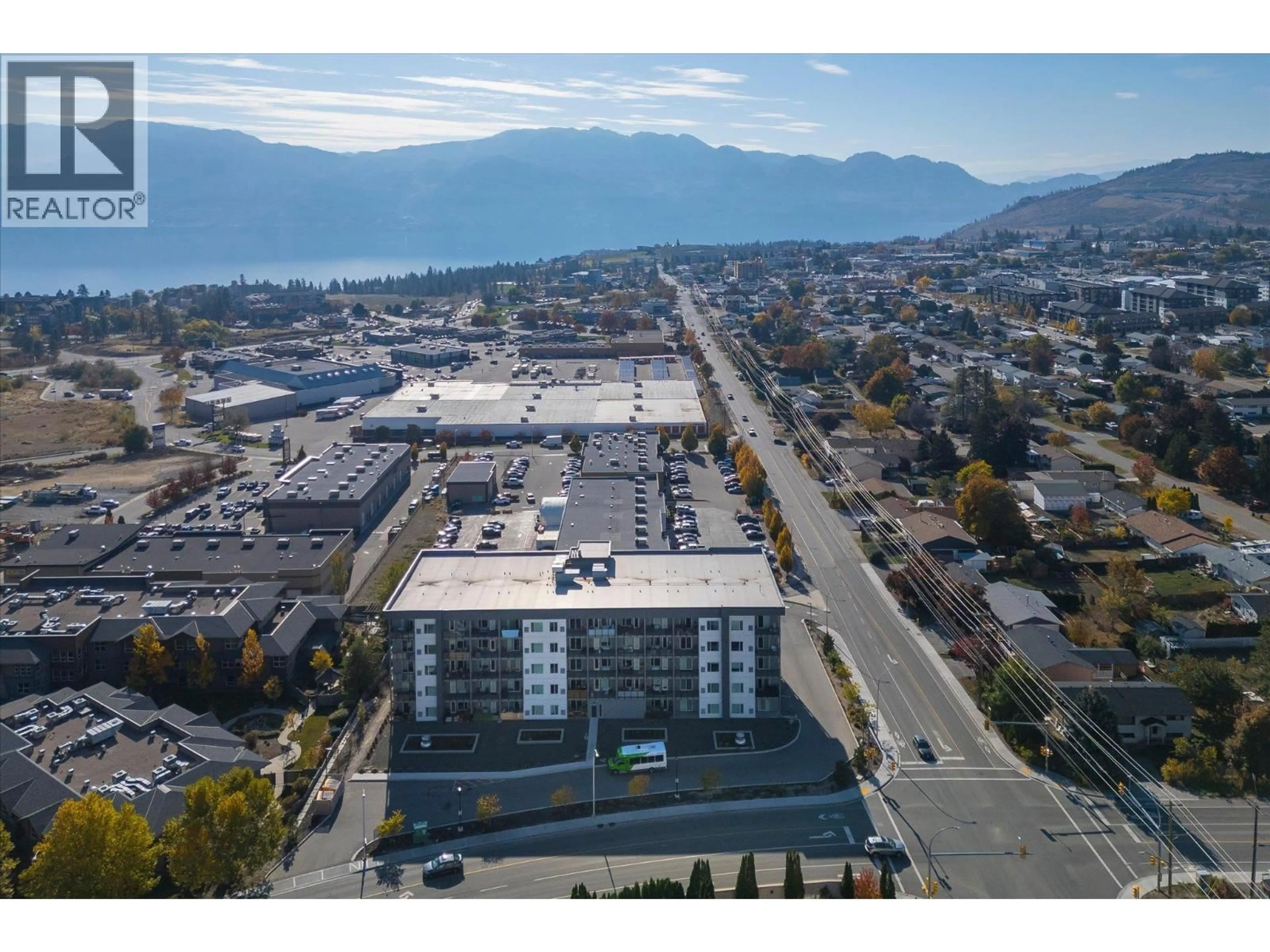 A pic from outside/outdoor area/front of a property/back of a property/a pic from drone, mountain view for 305 - 2345 BUTT ROAD, Westbank British Columbia V4T0G2