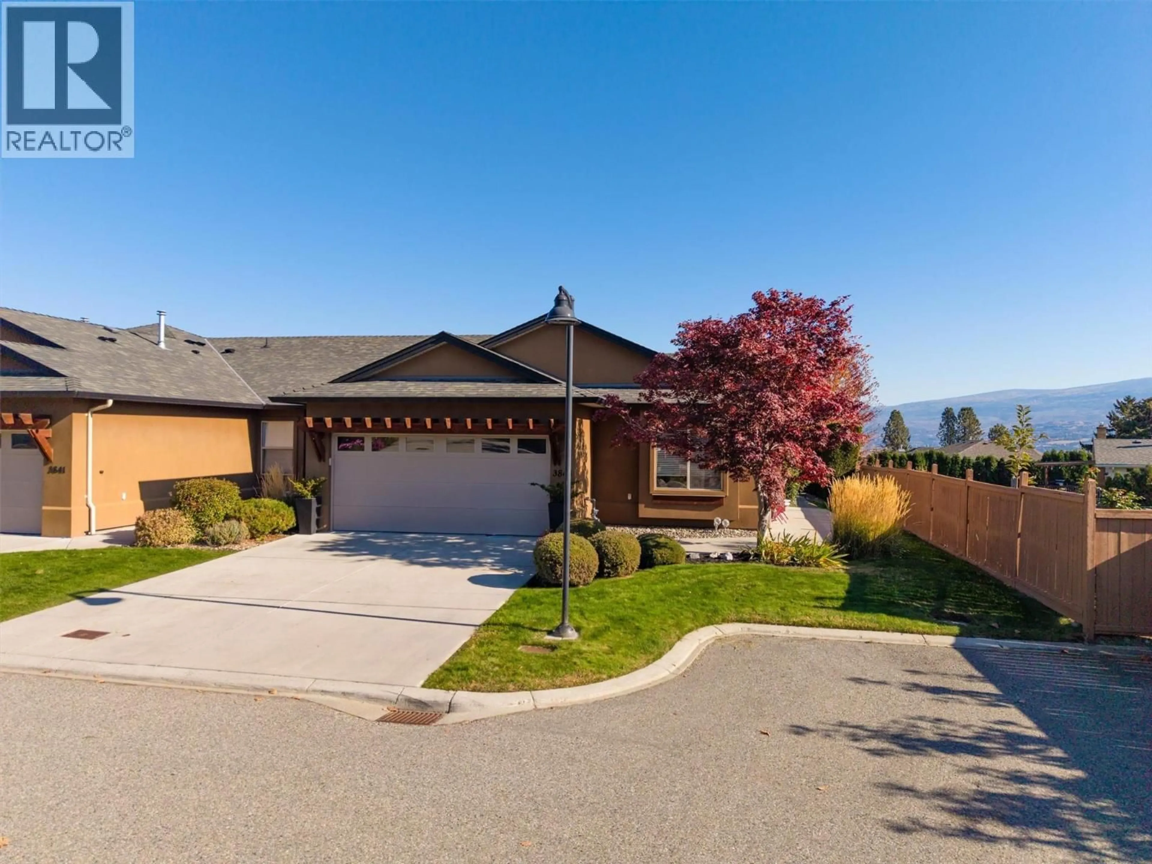 Home with brick exterior material, street for 3843 SONOMA PINES DRIVE, Westbank British Columbia V4T2Z5