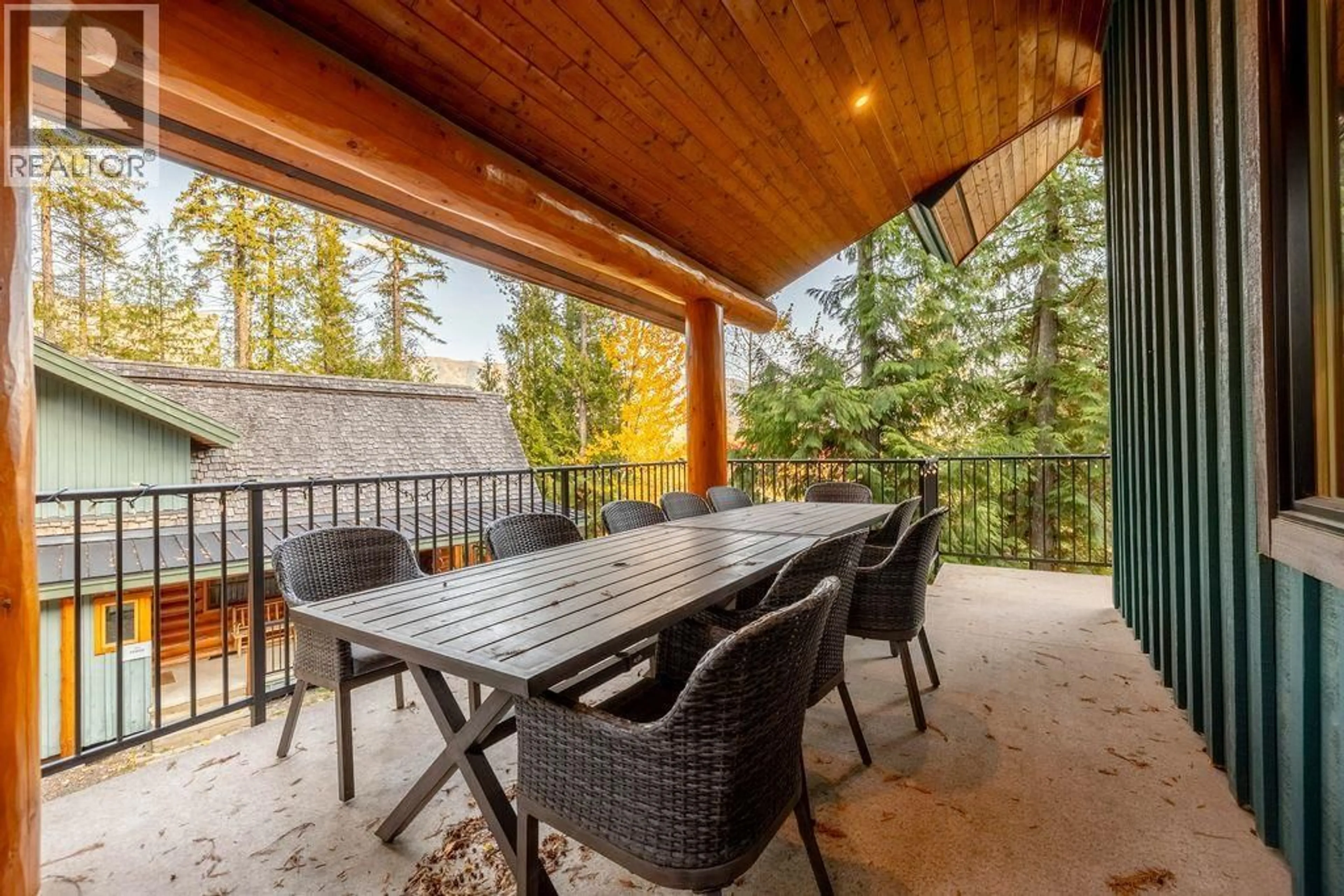 Patio, forest/trees view for 5258 HIGHLINE DRIVE, Fernie British Columbia V0B1M6