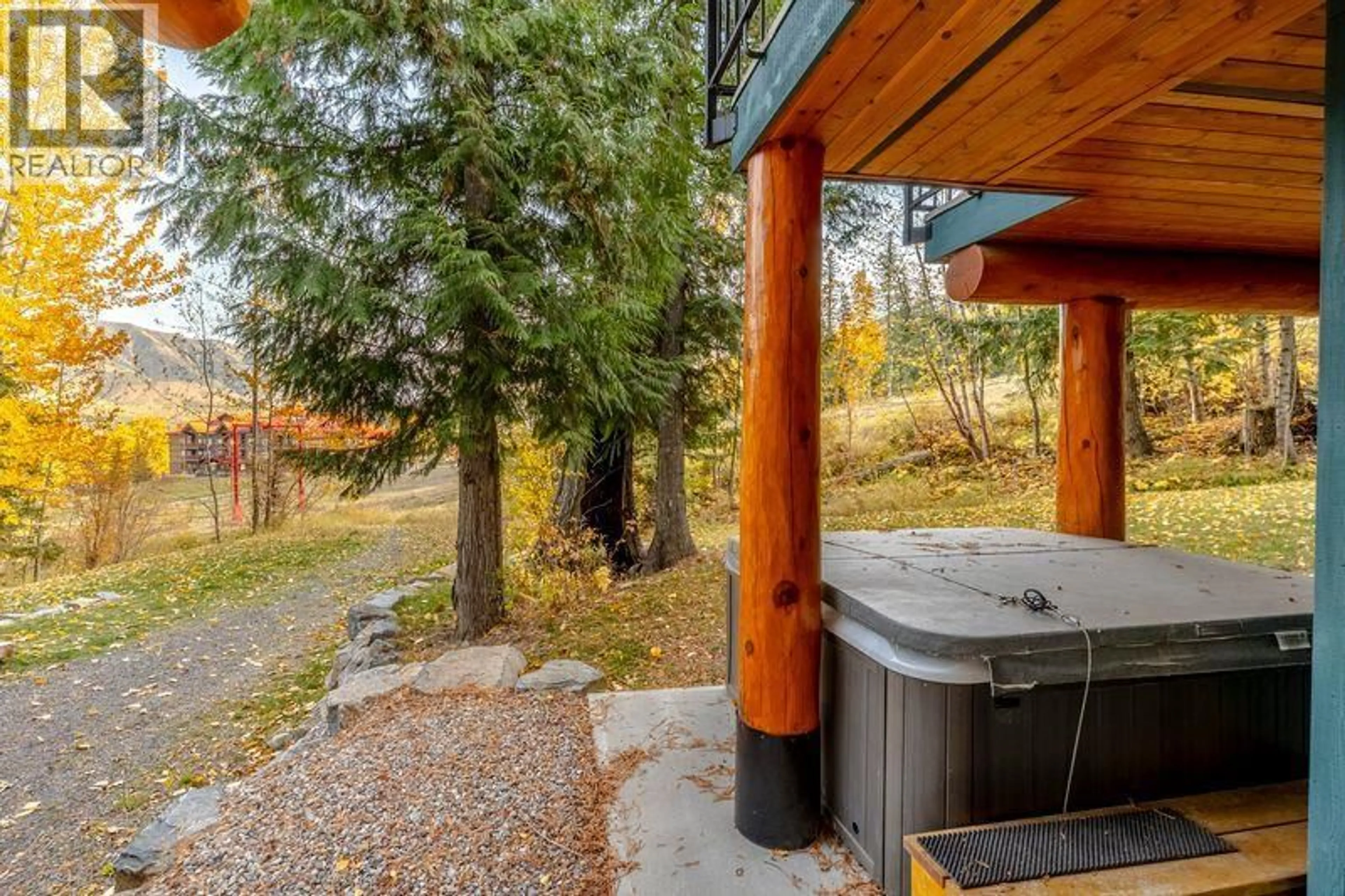 Patio, forest/trees view for 5258 HIGHLINE DRIVE, Fernie British Columbia V0B1M6