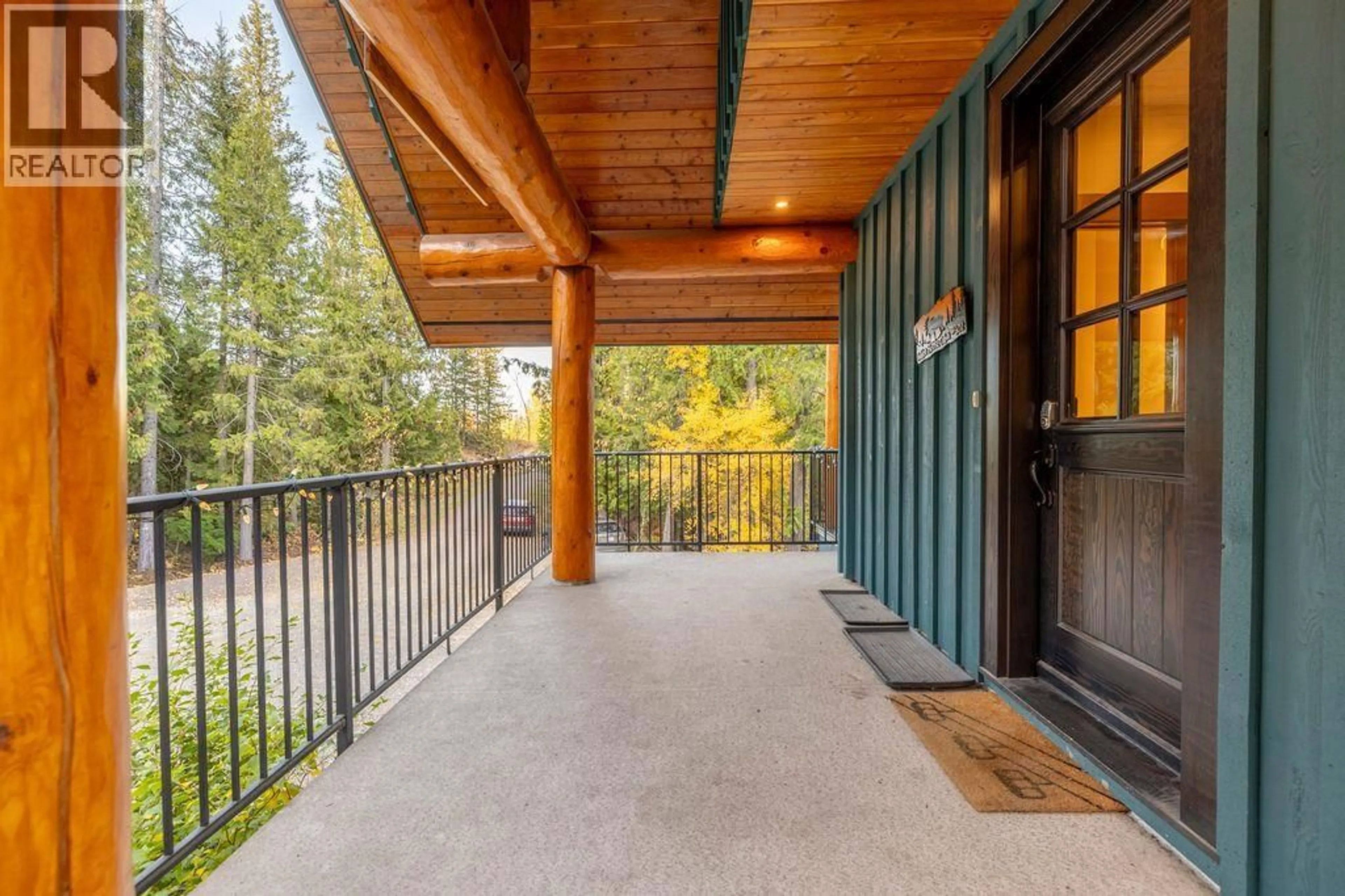 Patio, forest/trees view for 5258 HIGHLINE DRIVE, Fernie British Columbia V0B1M6