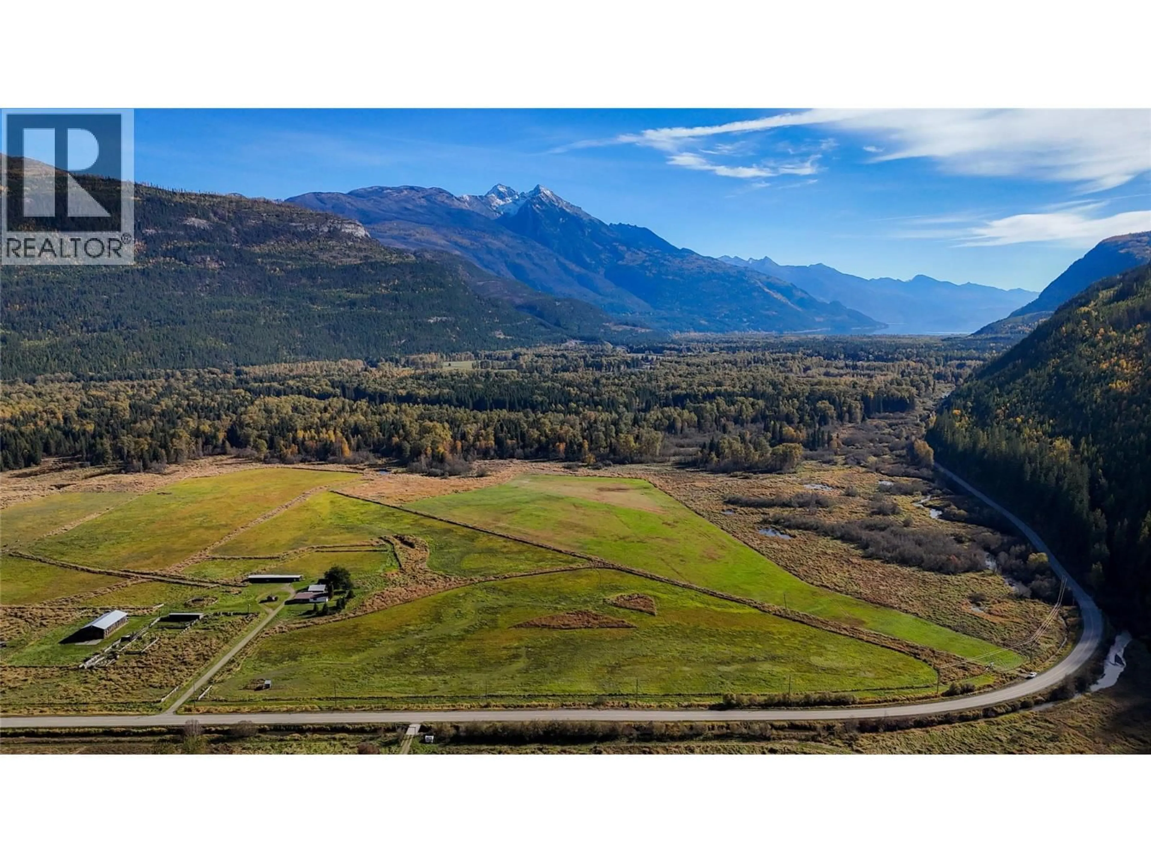 A pic from outside/outdoor area/front of a property/back of a property/a pic from drone, mountain view for 13226 HIGHWAY 31 OTHER, Meadow Creek British Columbia V0G1N0
