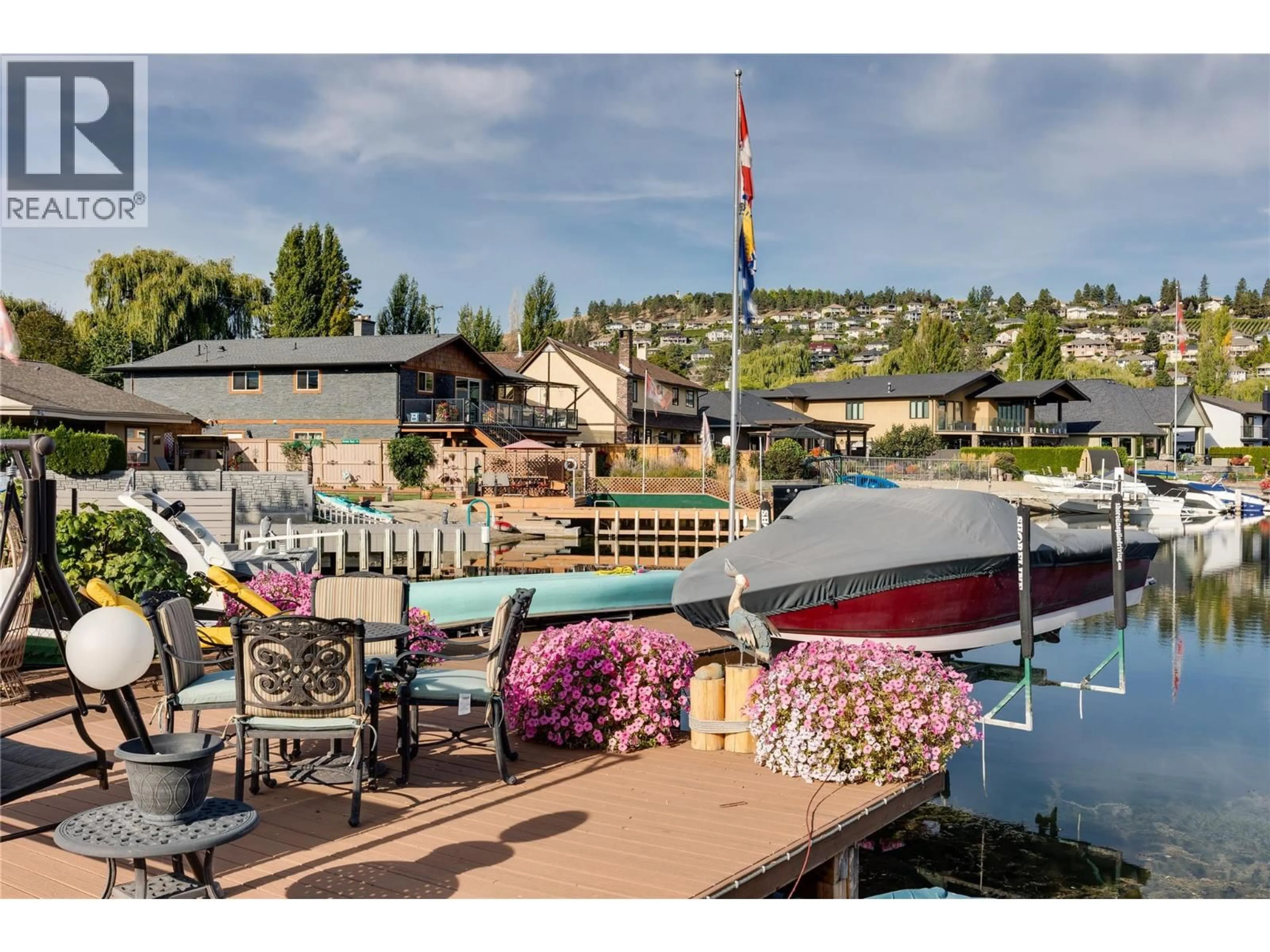 Patio, water/lake/river/ocean view for 1350 GREEN BAY ROAD, West Kelowna British Columbia V4T2B6