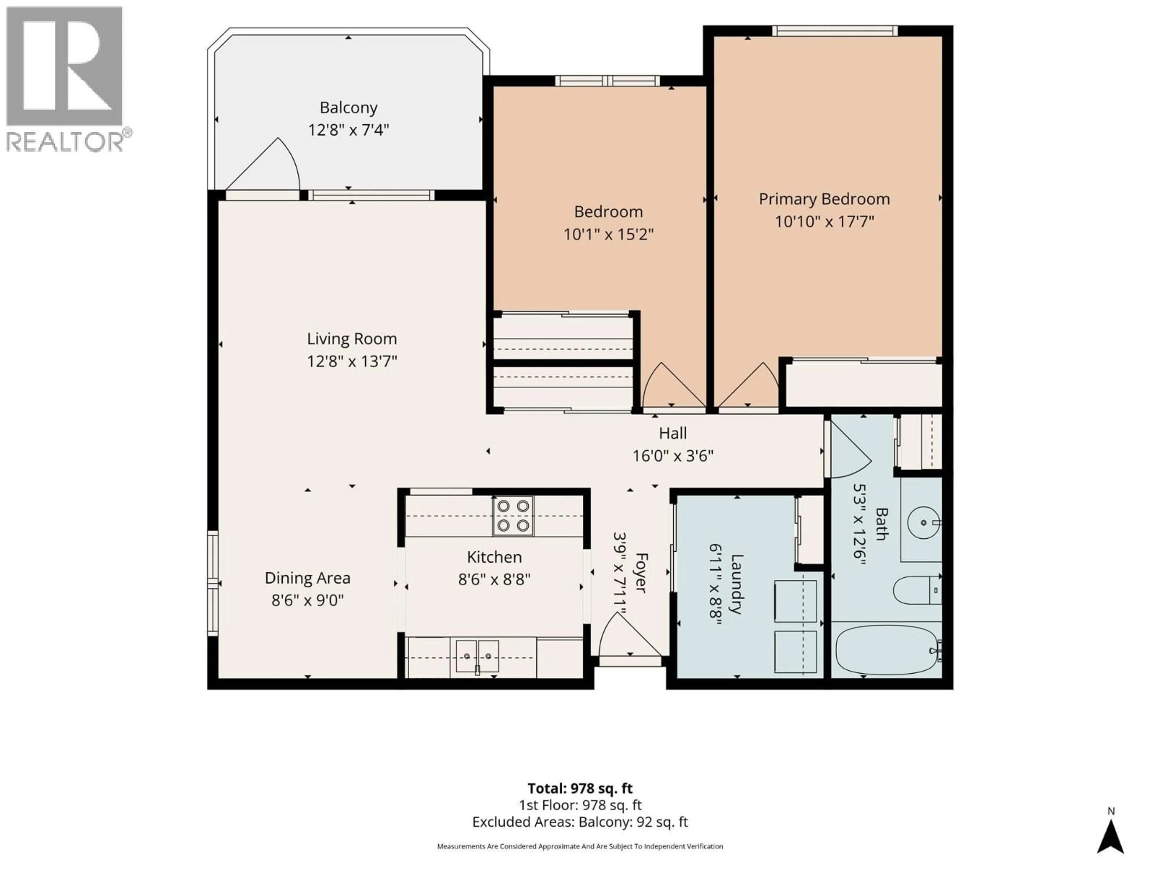 Floor plan for 306 - 669 HOUGHTON ROAD, Kelowna British Columbia V1X7L3