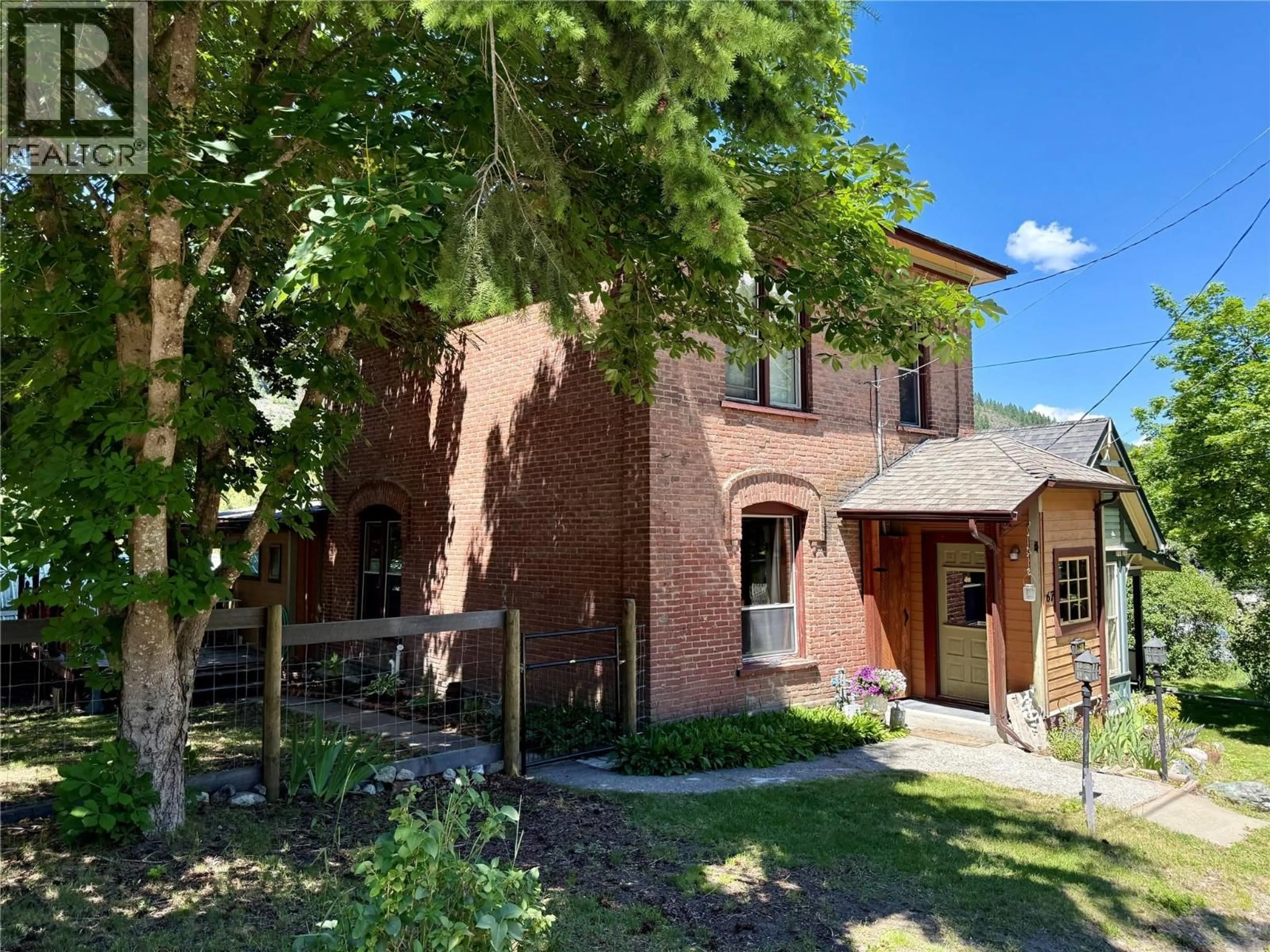 Home with brick exterior material, street for 267 LONG LAKE AVENUE, Greenwood British Columbia V0H1J0