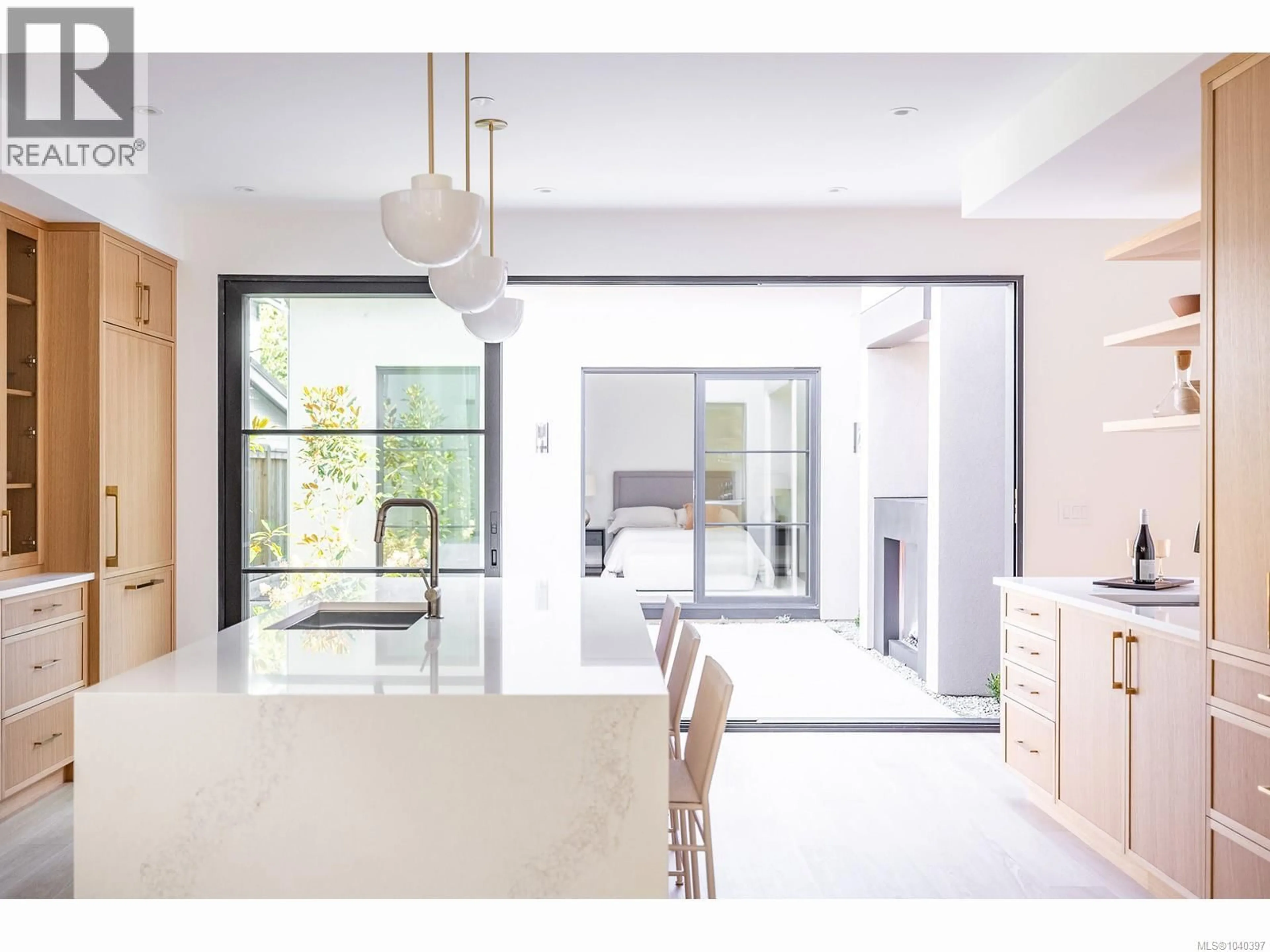 Contemporary kitchen, ceramic/tile floor for 626 HEMLOCK STREET, Qualicum Beach British Columbia V9K1H8