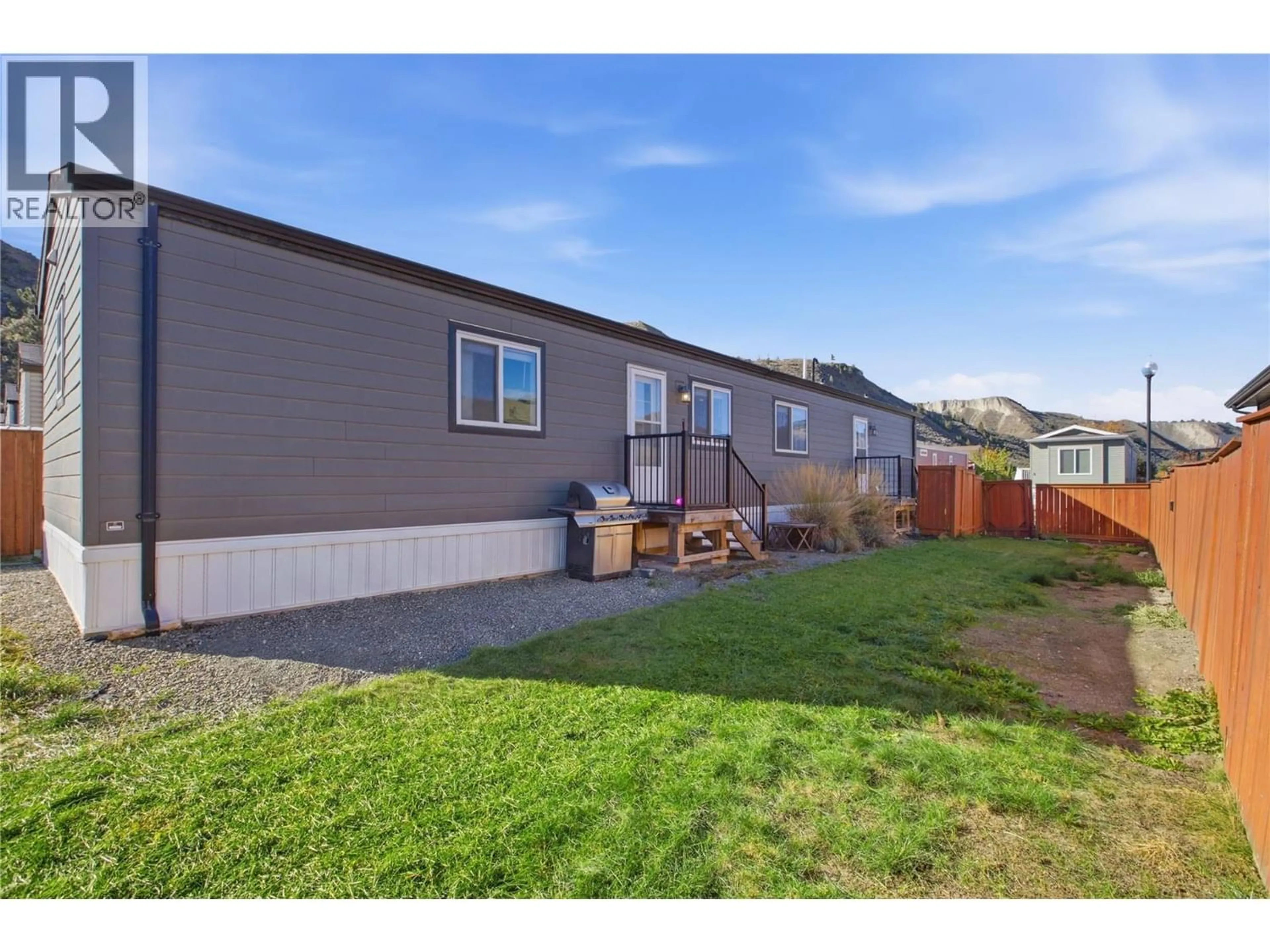 Home with vinyl exterior material, street for 7 - 7805 DALLAS DRIVE, Kamloops British Columbia V2C0E5