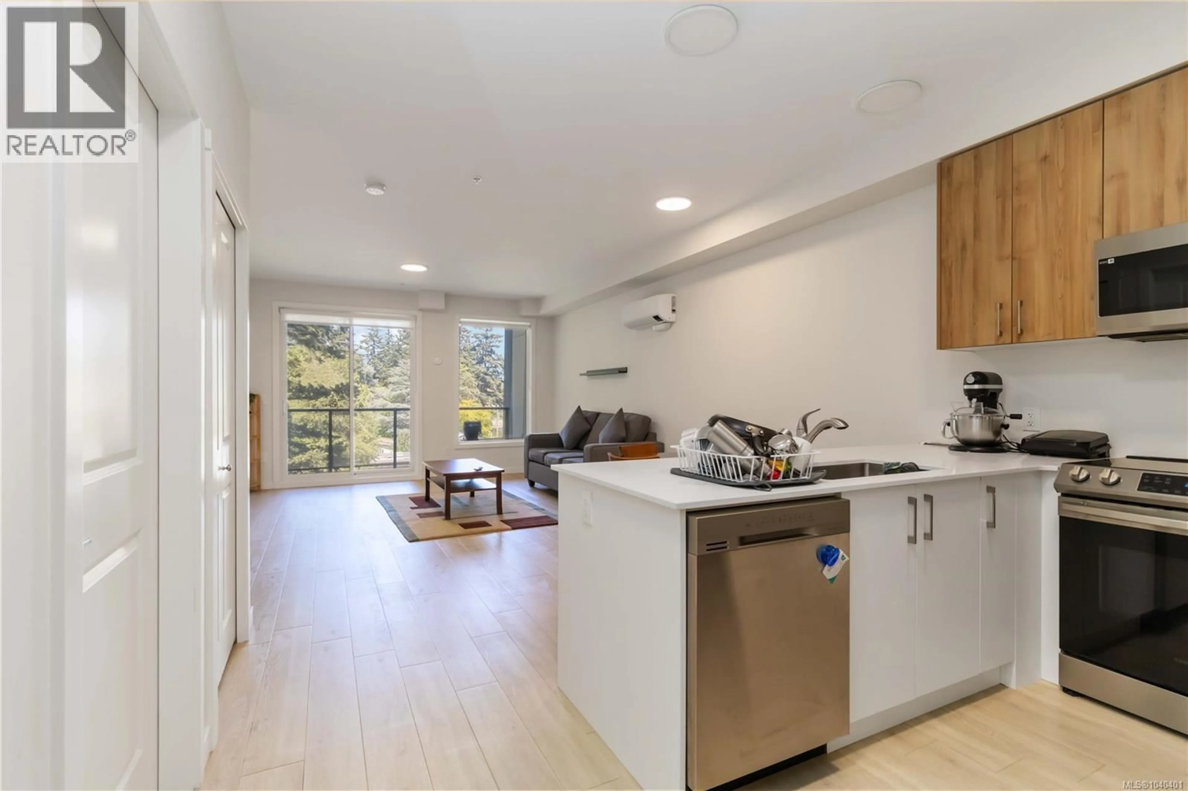 Open concept kitchen, unknown for 404 - 842 ORONO AVENUE, Langford British Columbia V9B2T8