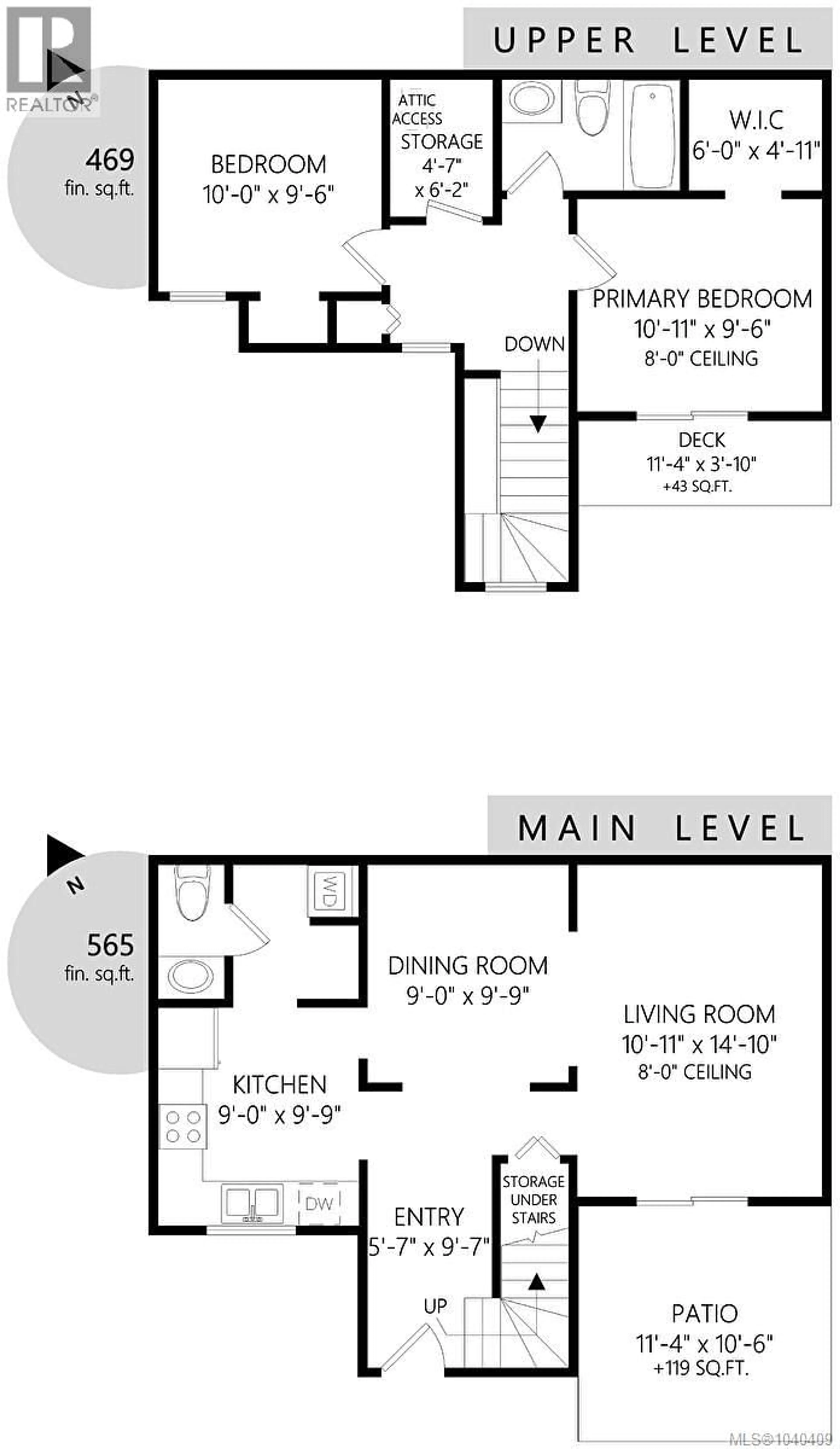 Floor plan for 16 - 1506 ADMIRALS ROAD, View Royal British Columbia V9A7B1