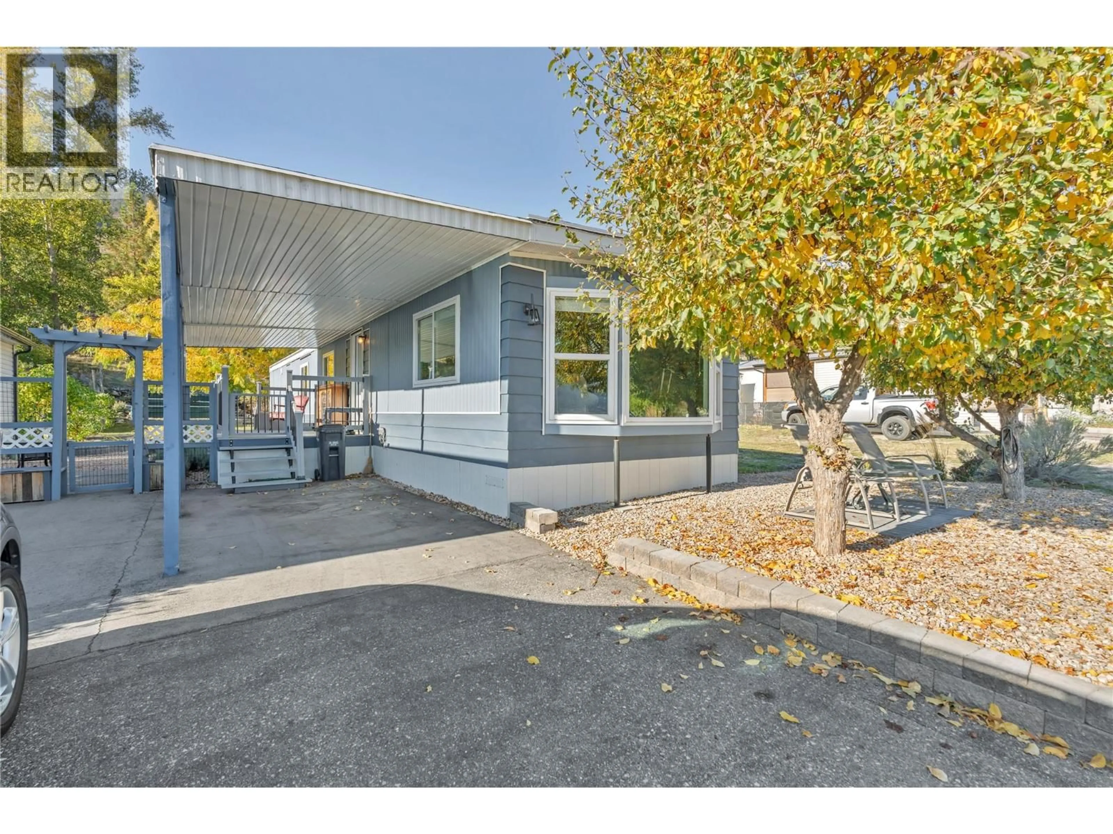 Home with vinyl exterior material, street for 53 - 201 HIGHWAY 97 OTHER, Penticton British Columbia V2A6J7