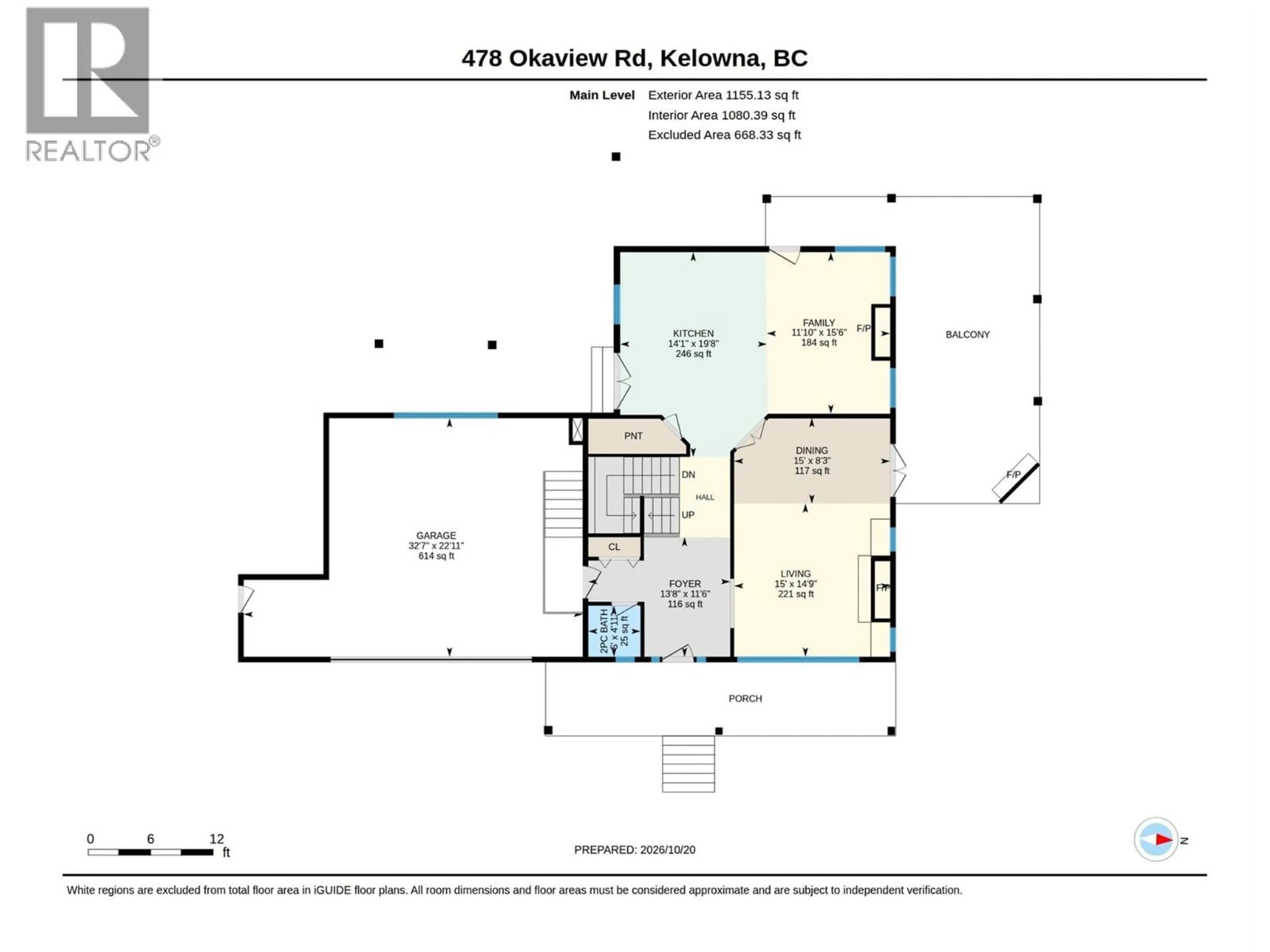 Floor plan for 478 OKAVIEW ROAD, Kelowna British Columbia V1Y7R3