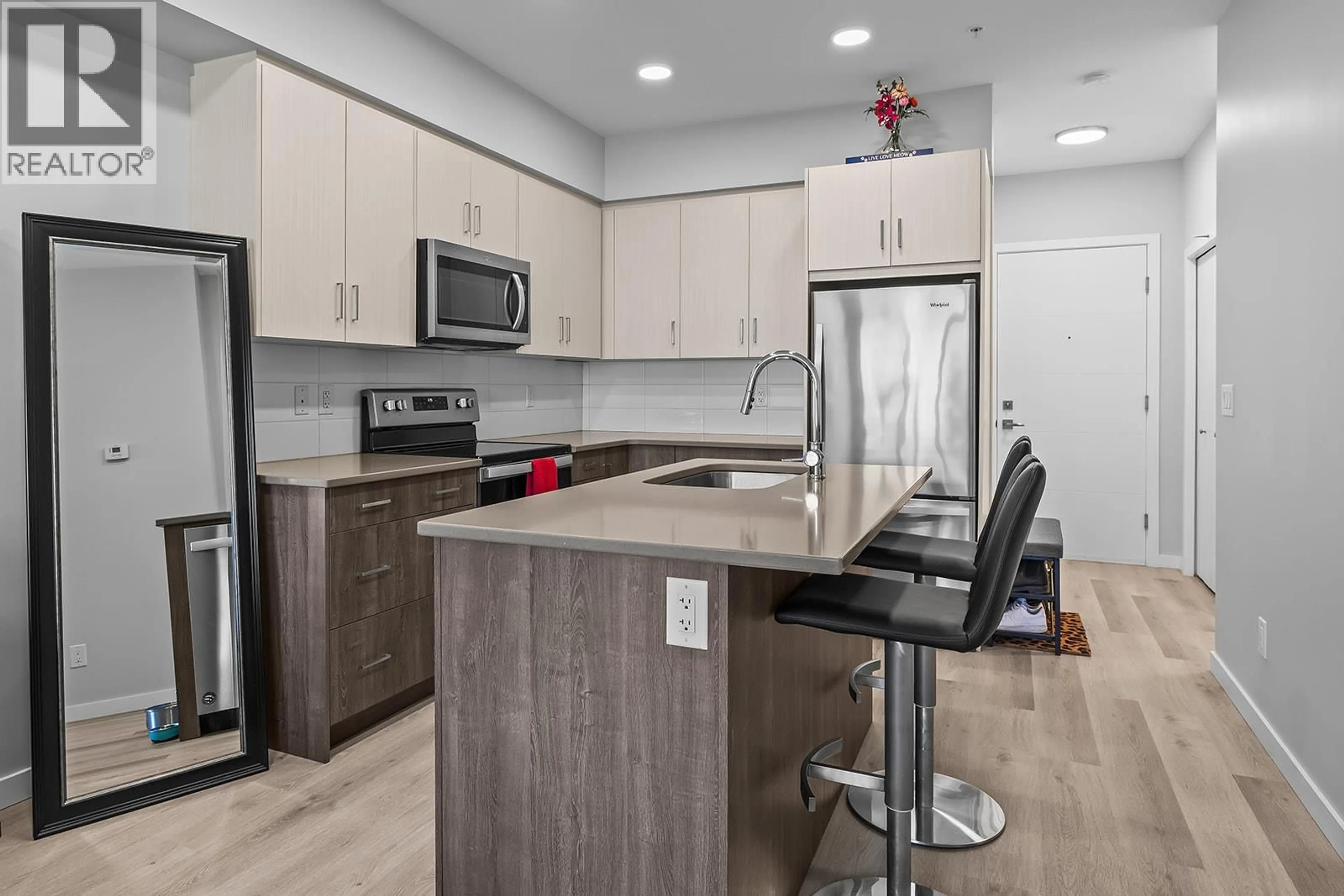 Open concept kitchen, unknown for 223 - 2301 CARRINGTON ROAD, West Kelowna British Columbia V4T0E2