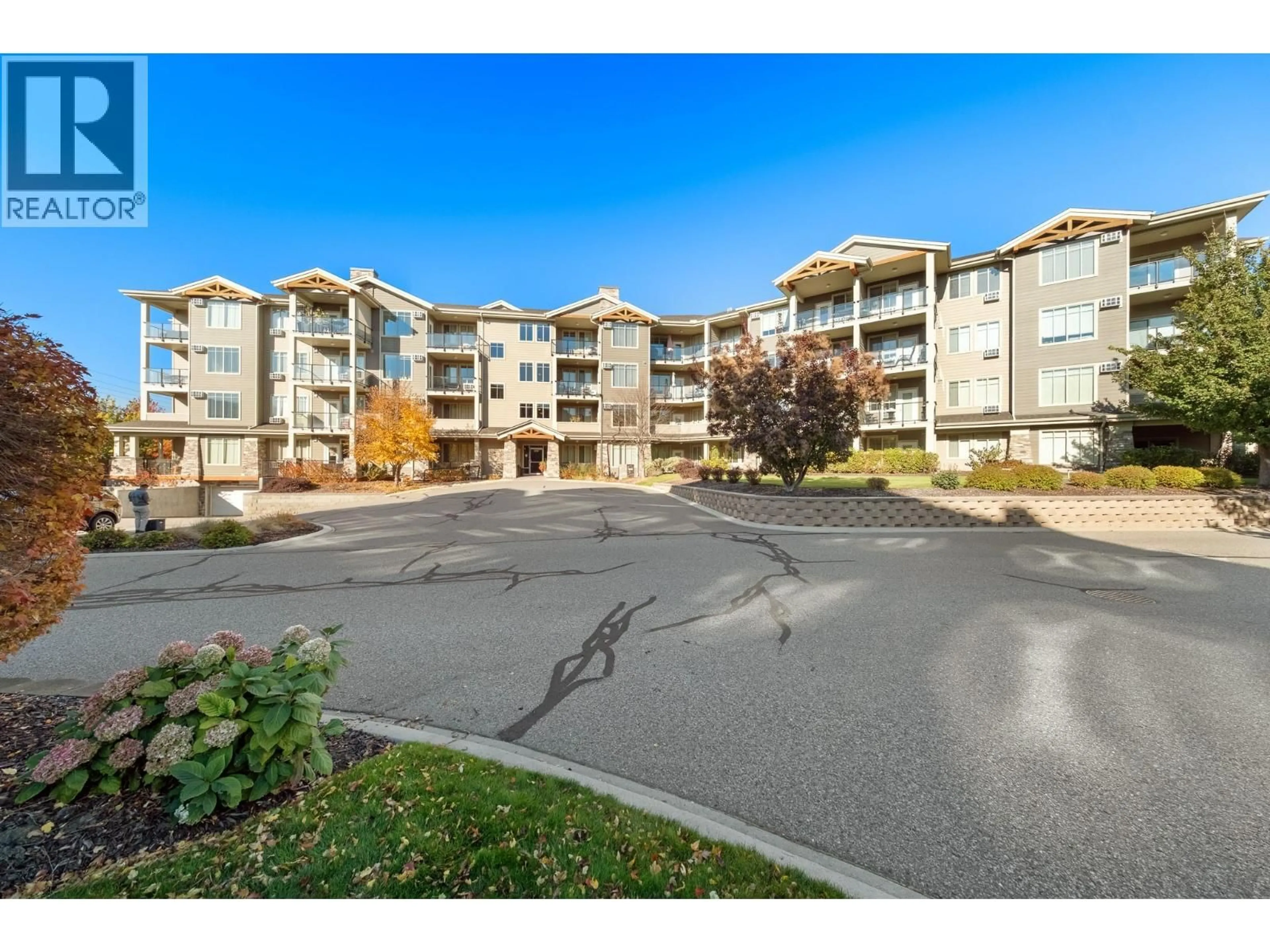 A pic from outside/outdoor area/front of a property/back of a property/a pic from drone, mountain view for 106 - 3731 CASORSO ROAD, Kelowna British Columbia V1W5E9