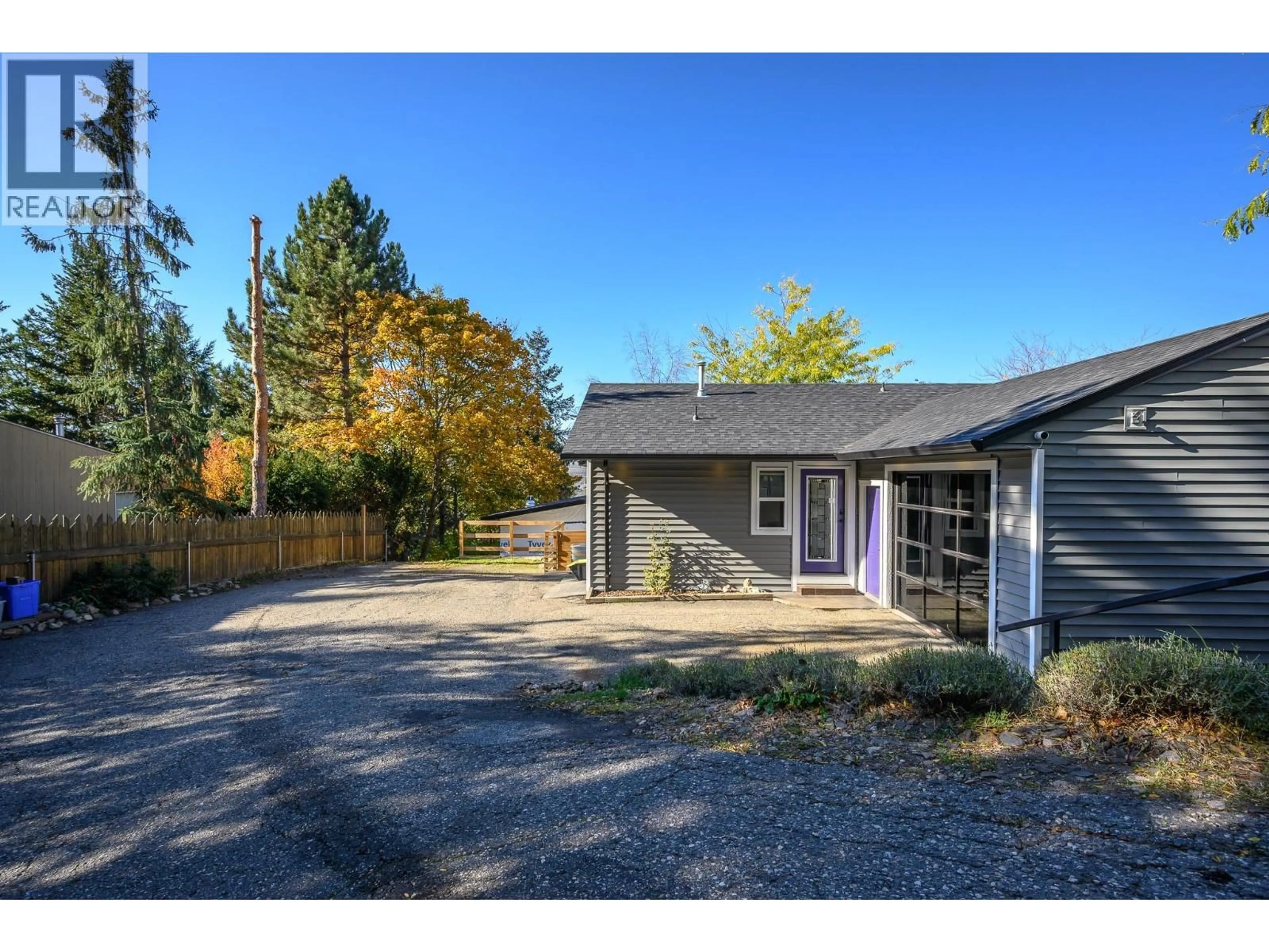 A pic from outside/outdoor area/front of a property/back of a property/a pic from drone, unknown for 7364 L & A ROAD, Vernon British Columbia V1B3S6