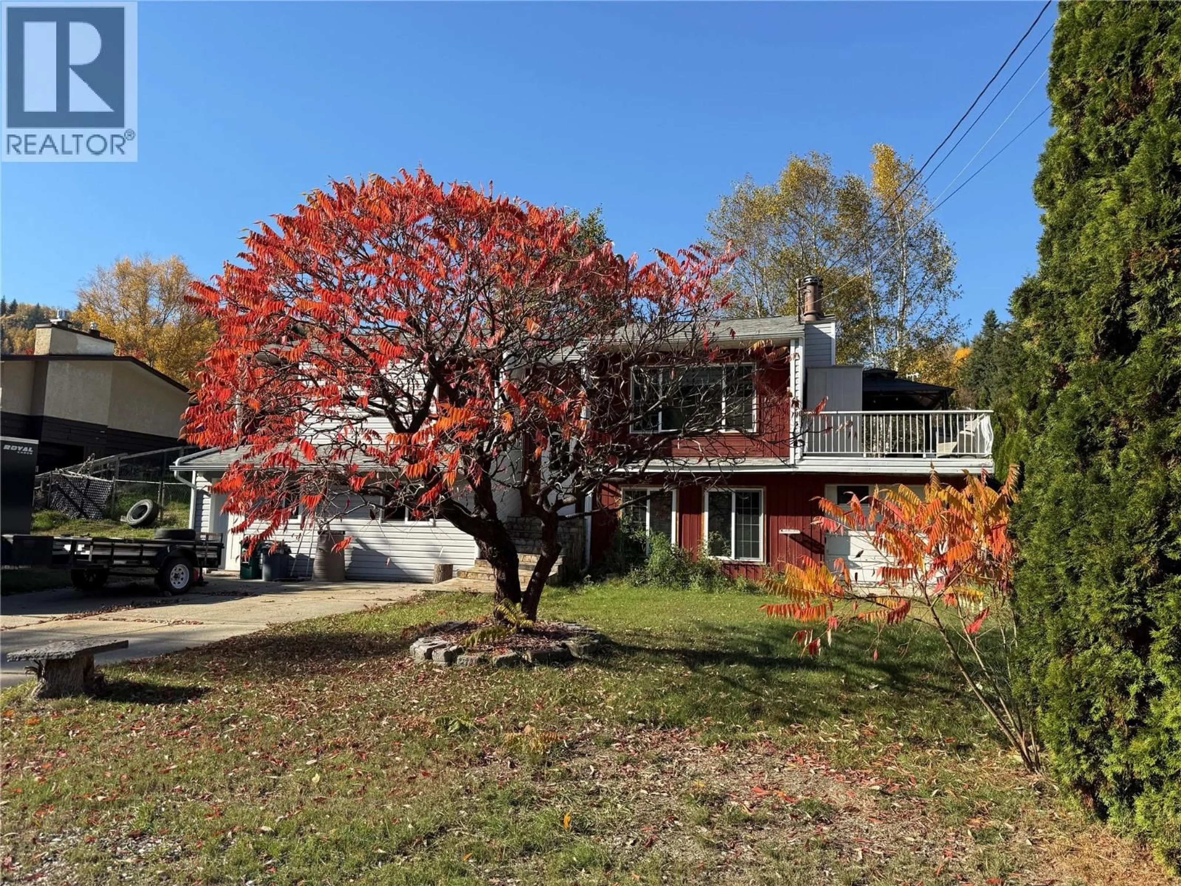 A pic from outside/outdoor area/front of a property/back of a property/a pic from drone, street for 522 3RD AVENUE, Rivervale British Columbia V1R4V4