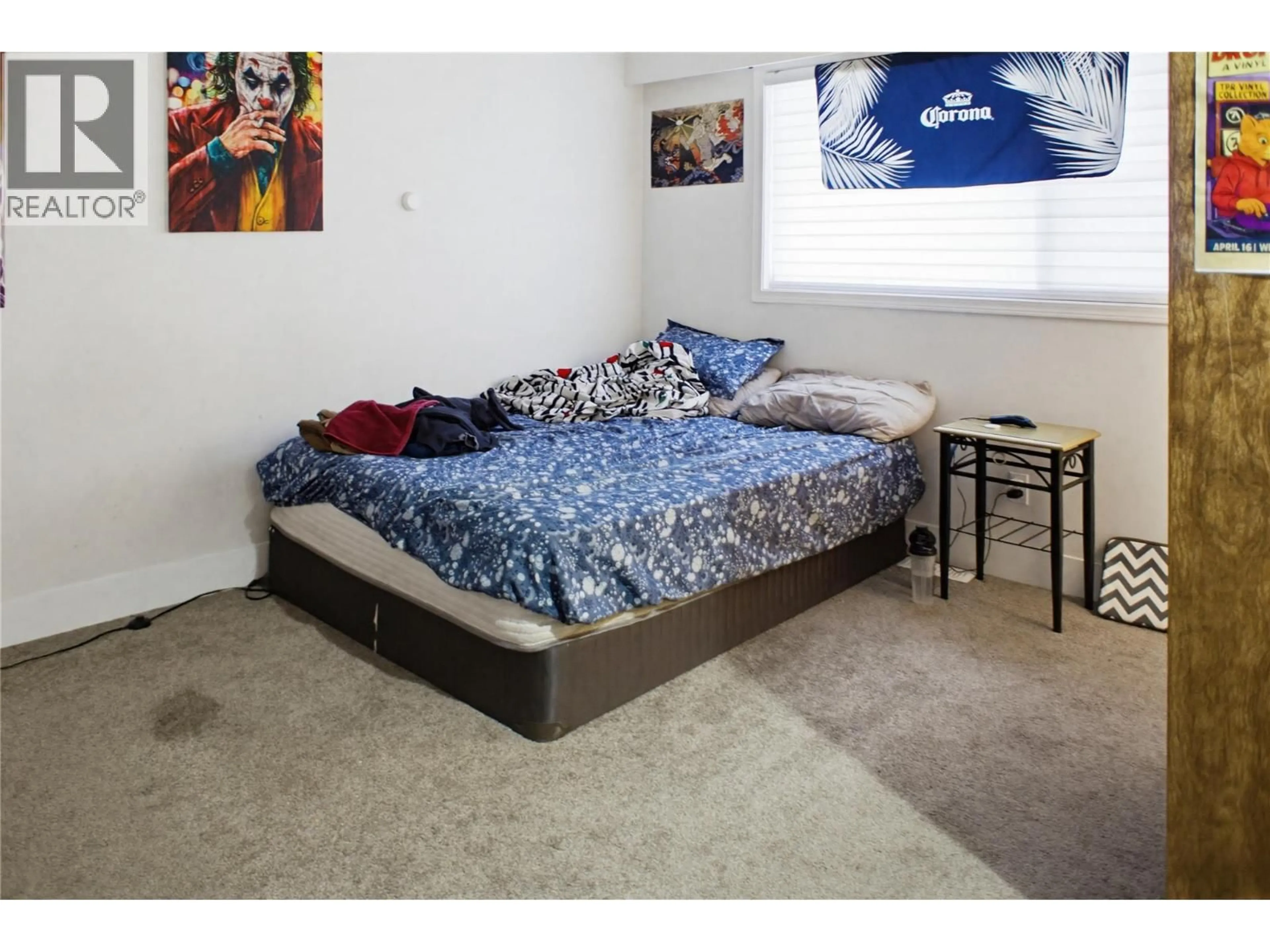 Bedroom with bed, carpet floor for 748 GLENEAGLES DRIVE, Kamloops British Columbia V2E1J8