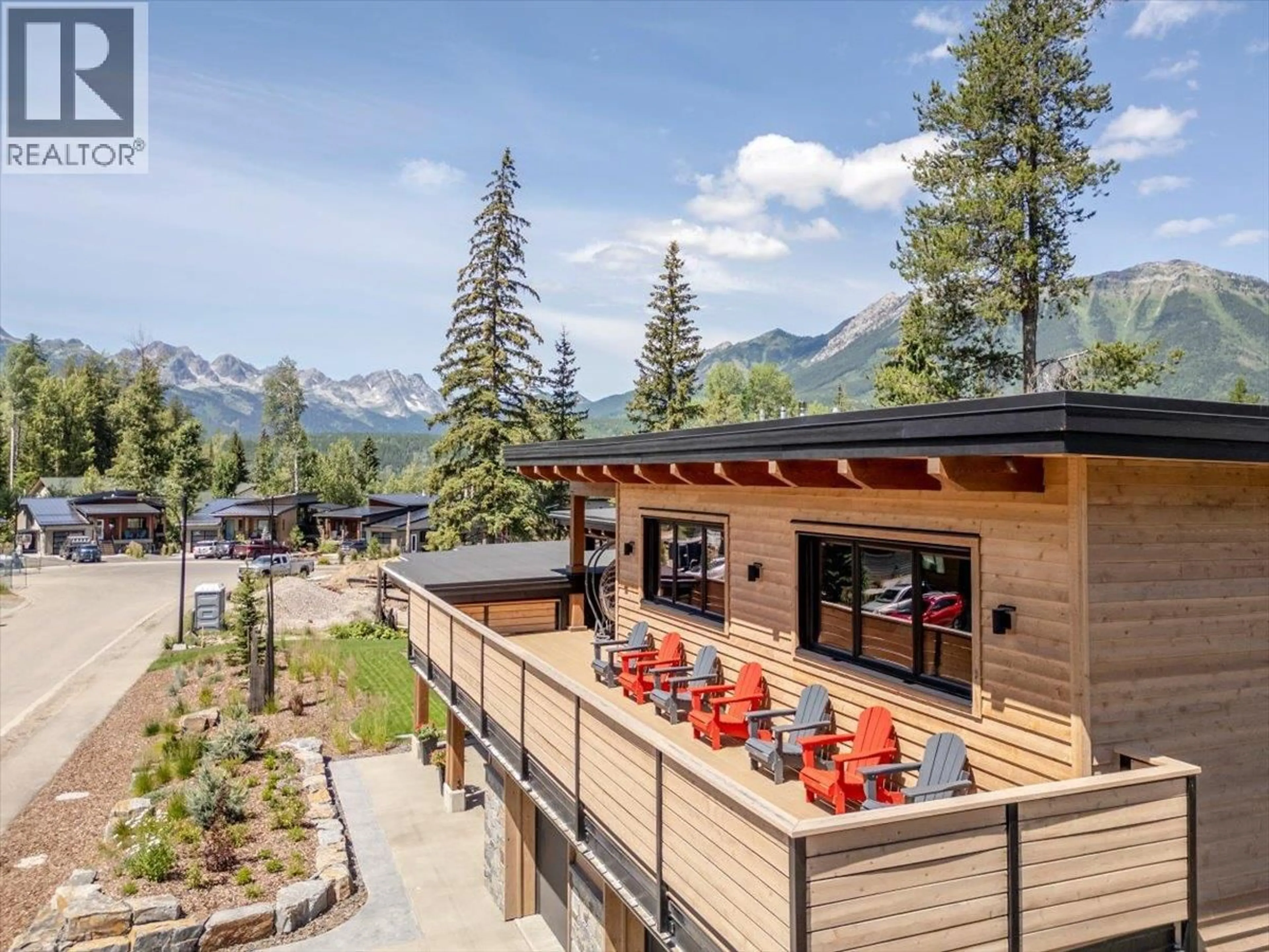 Patio, mountain view for 16 MORRISSEY COURT, Fernie British Columbia V0B1M4