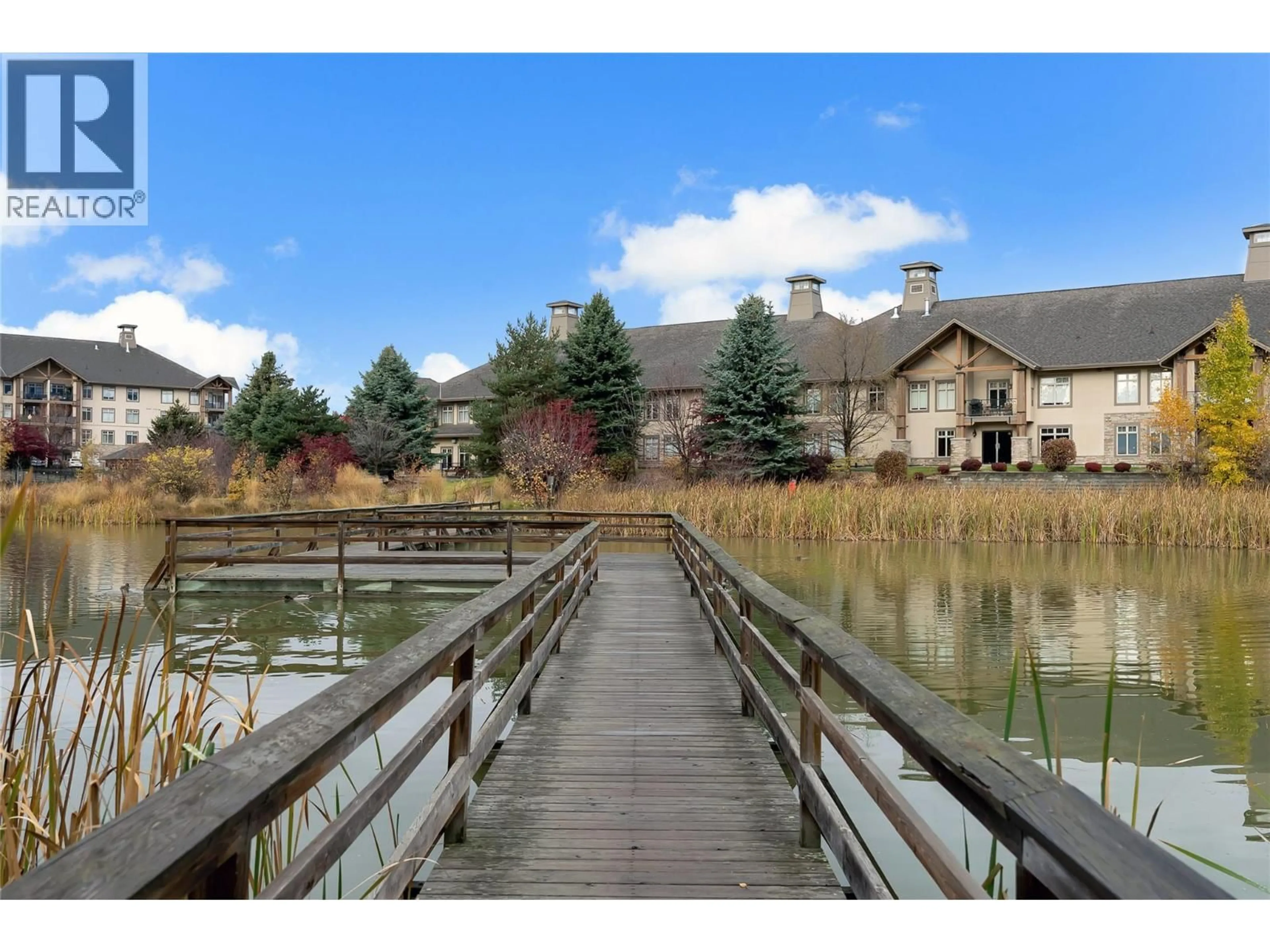 Patio, water/lake/river/ocean view for 210 - 2611 STILLWATER WAY, Lake Country British Columbia V4V2P3