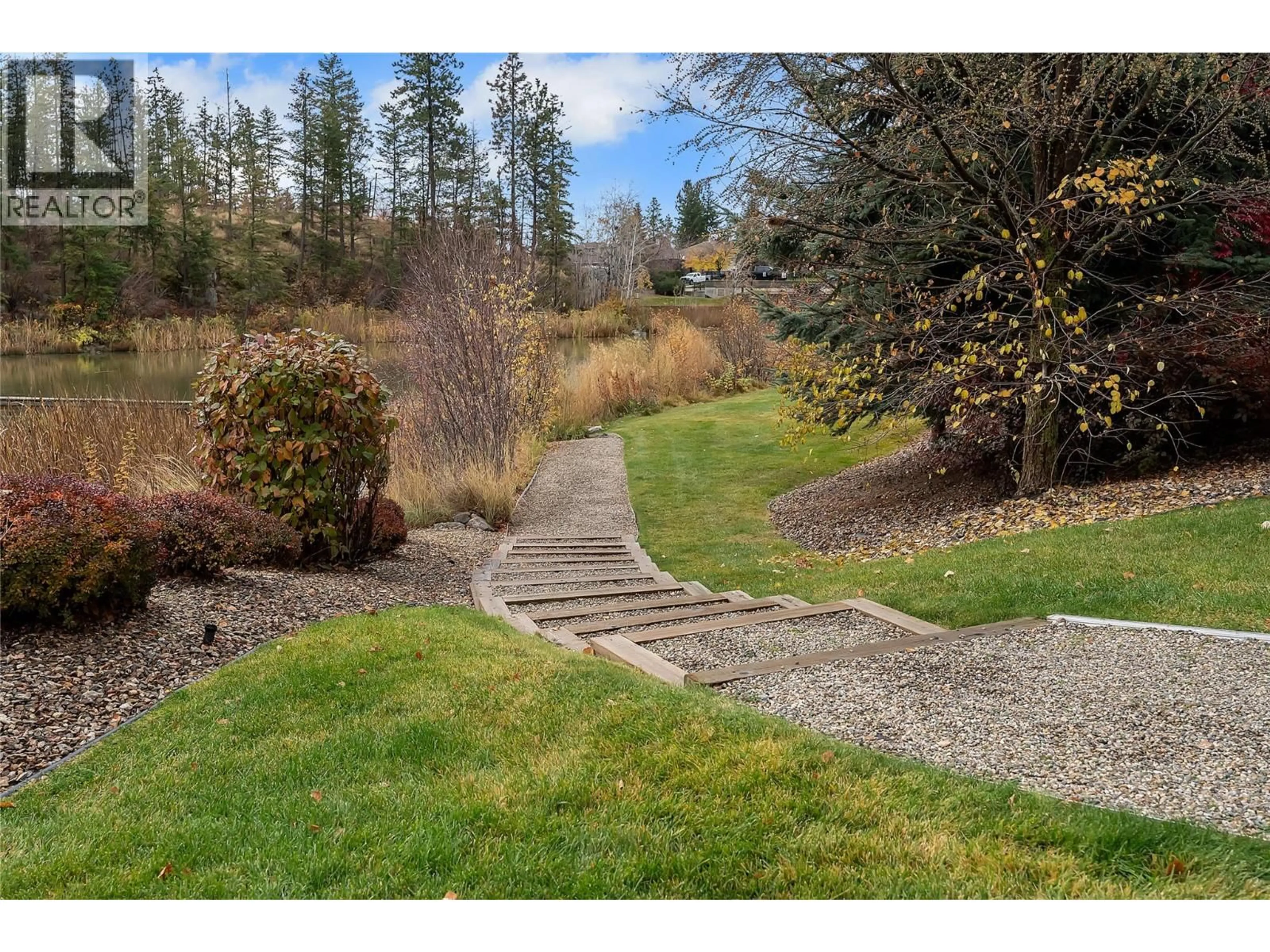 Patio, water/lake/river/ocean view for 210 - 2611 STILLWATER WAY, Lake Country British Columbia V4V2P3