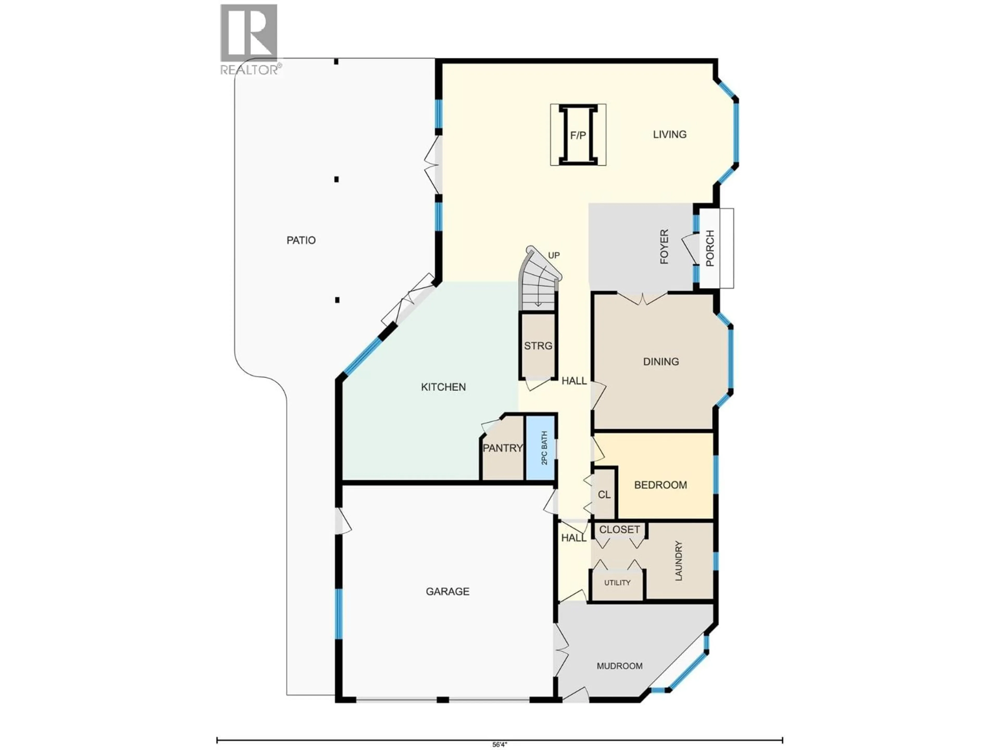 Floor plan for 437 DUKE COURT, Kelowna British Columbia V1W3A2