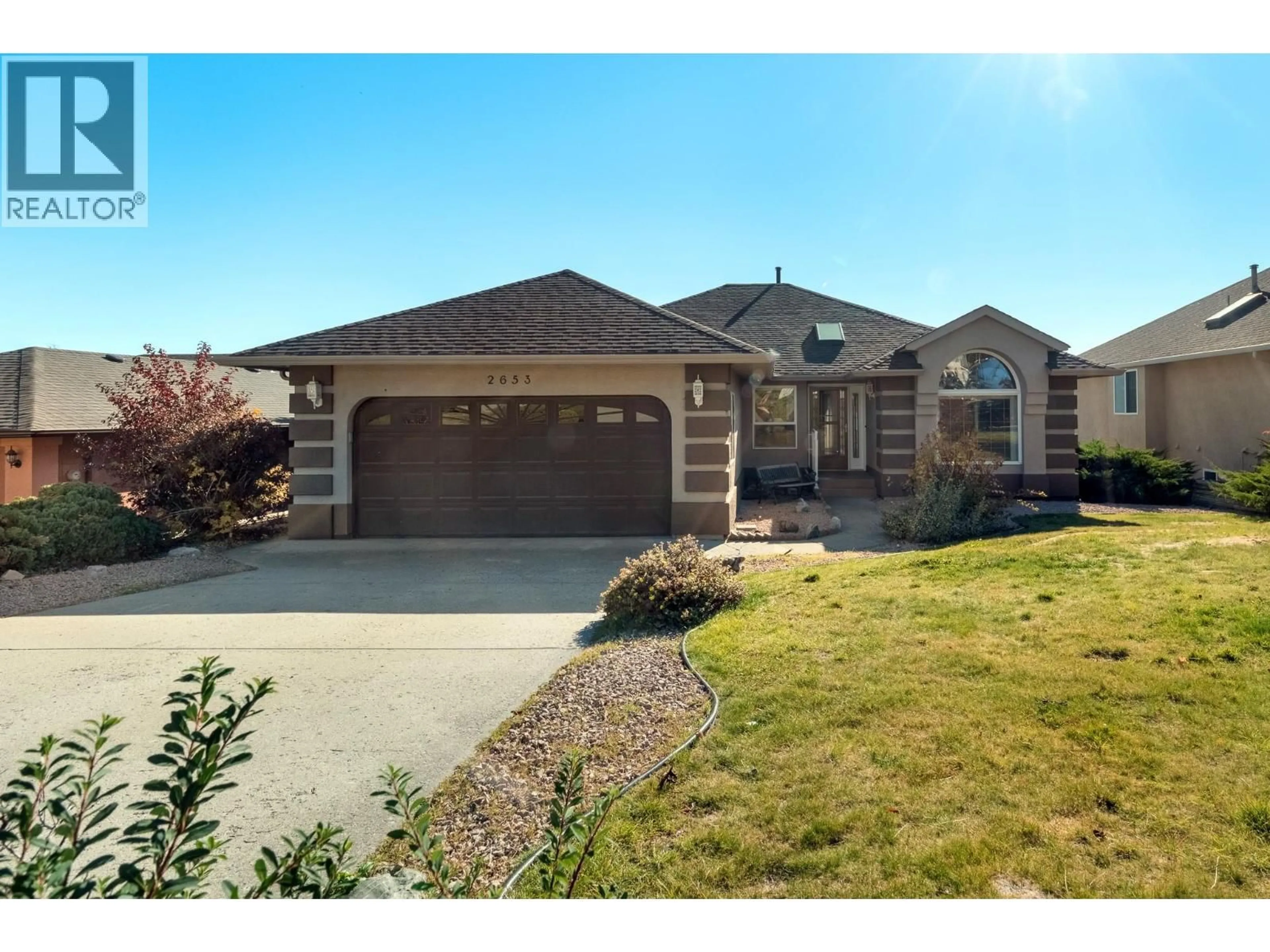 Home with brick exterior material, street for 2653 WILD HORSE DRIVE, Shannon Lake British Columbia V4T2K9