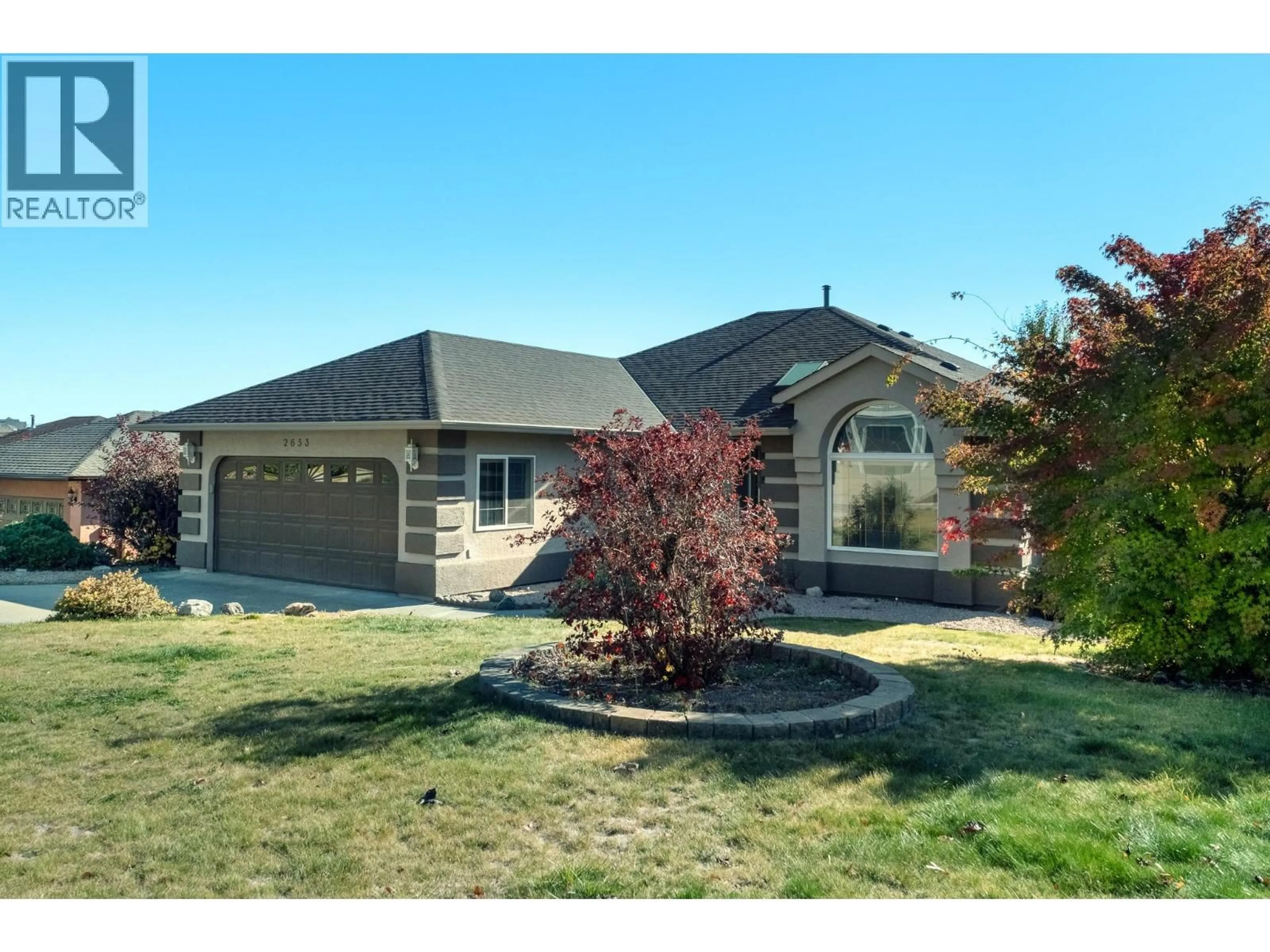 Home with vinyl exterior material, street for 2653 WILD HORSE DRIVE, Shannon Lake British Columbia V4T2K9