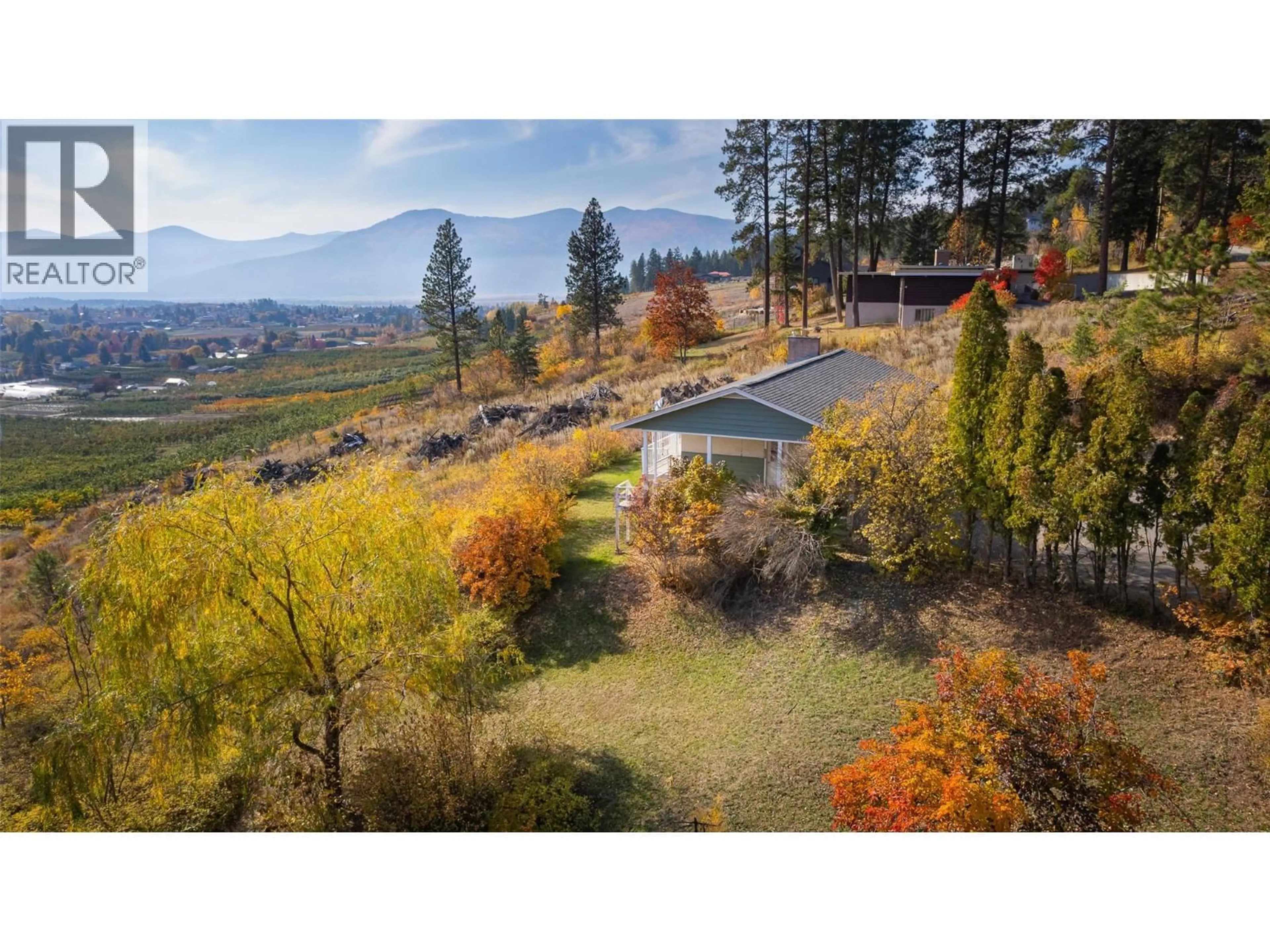 A pic from outside/outdoor area/front of a property/back of a property/a pic from drone, mountain view for 3111 BEAM ROAD, Erickson British Columbia V0B1G1