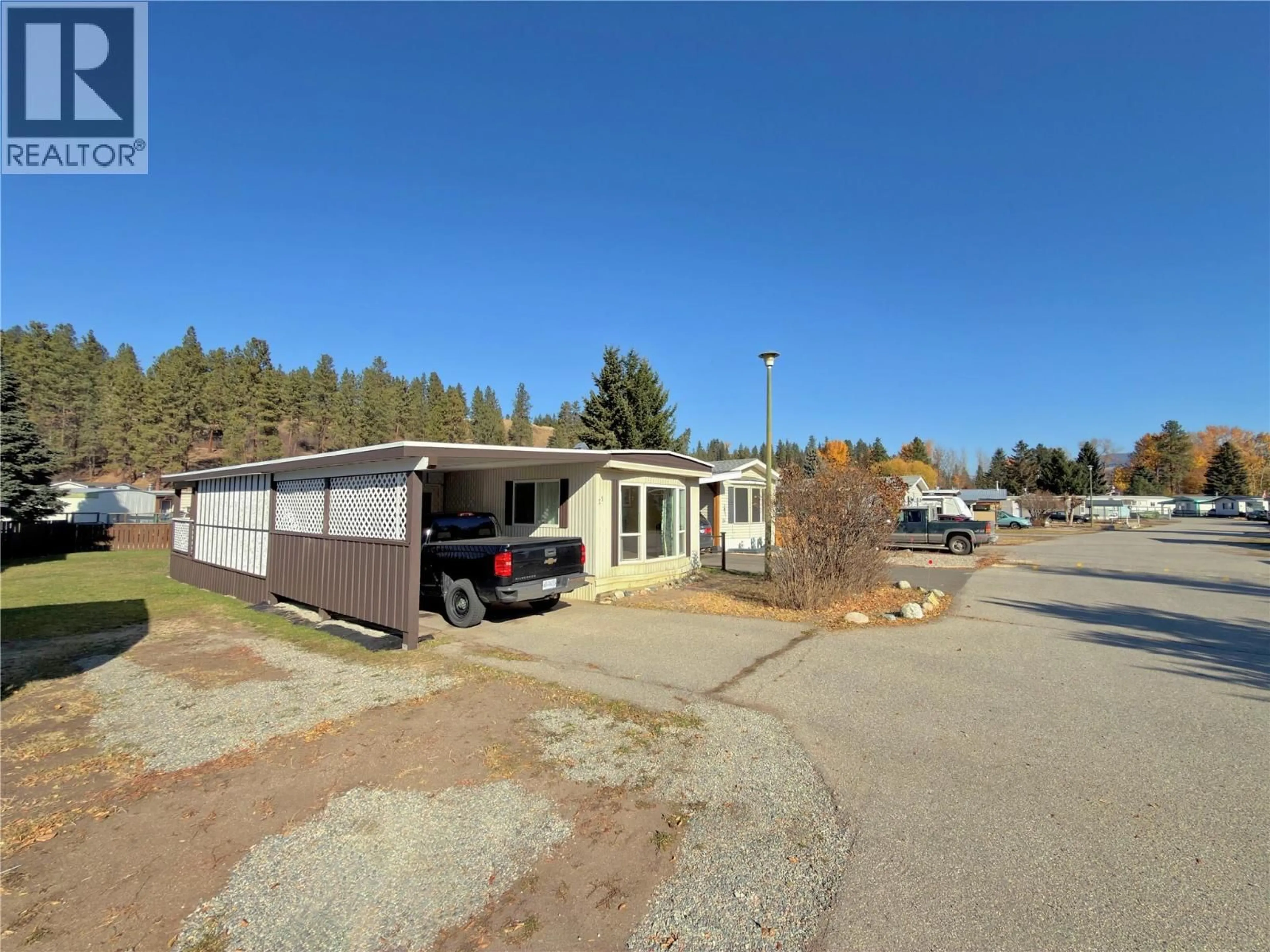 A pic from outside/outdoor area/front of a property/back of a property/a pic from drone, unknown for 21 - 406 BRANDLMAYR OTHER, Princeton British Columbia V0X1W0