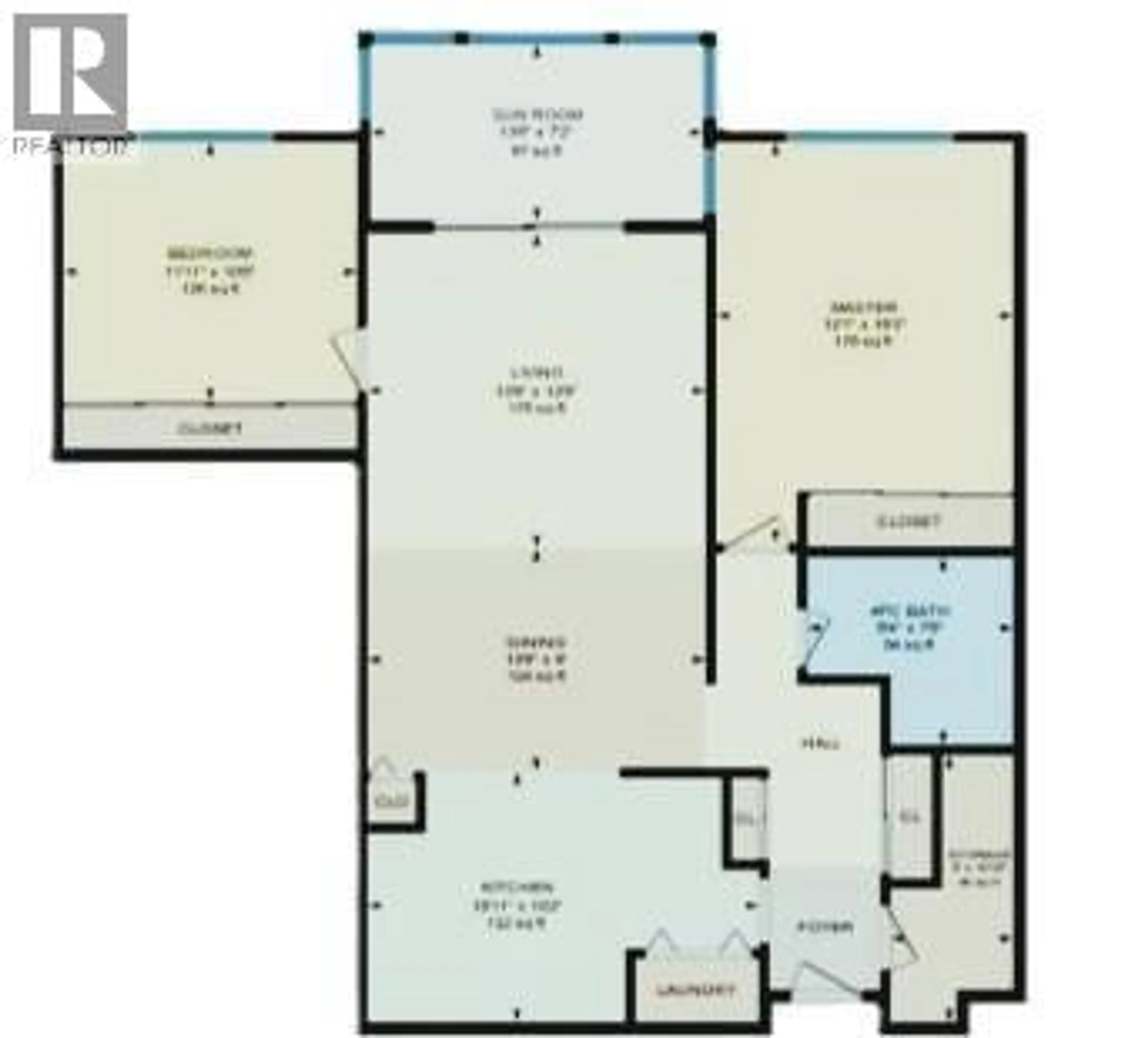 Floor plan for 304 - 187 WARREN AVENUE, Penticton British Columbia V2A3N1