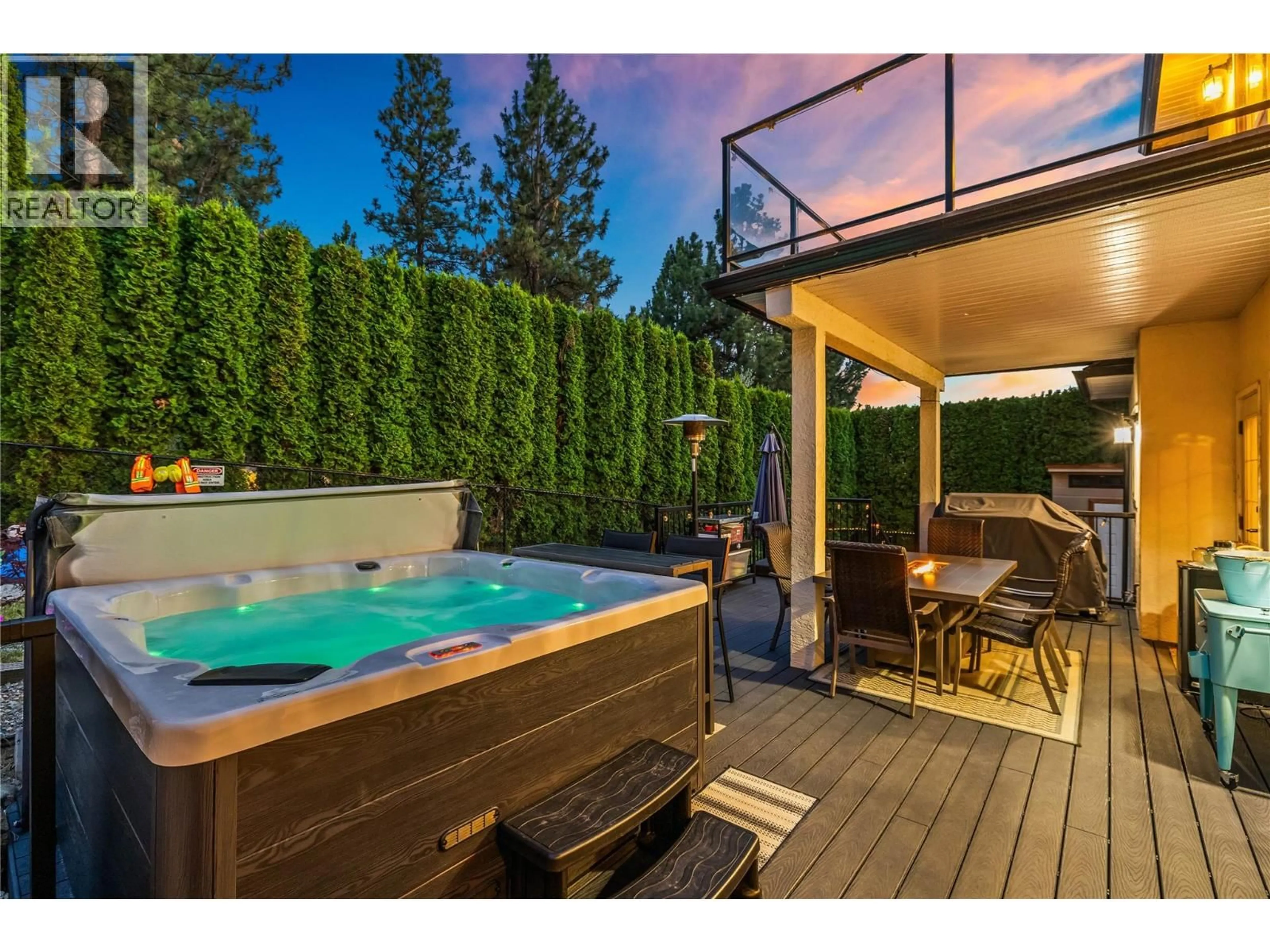 Patio, water/lake/river/ocean view for 3414 MERLOT WAY, West Kelowna British Columbia V4T2X9