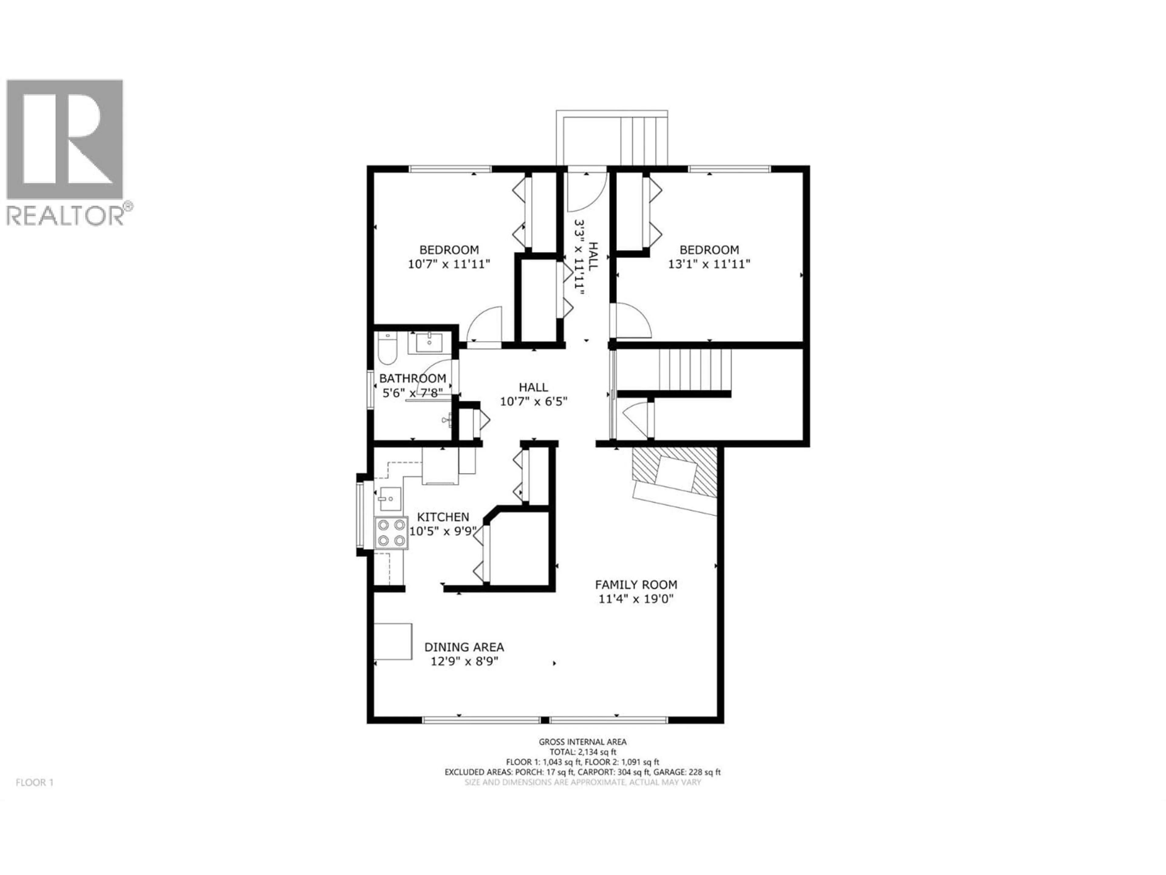 Floor plan for 1383 LOMBARDY SQUARE, Kelowna British Columbia V1Y3S5