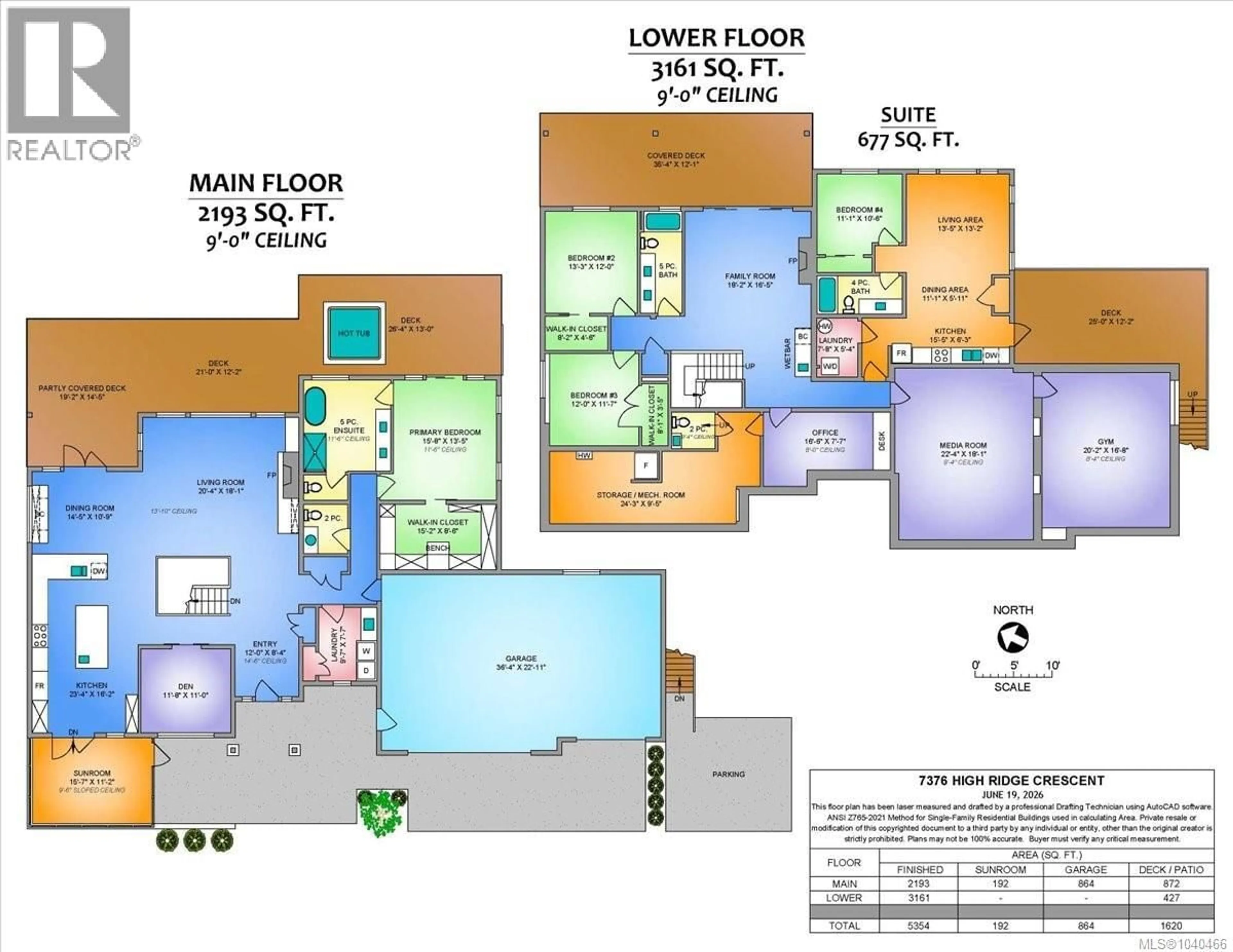 Floor plan for 7376 HIGH RIDGE CRESCENT, Lantzville British Columbia V0R2H0