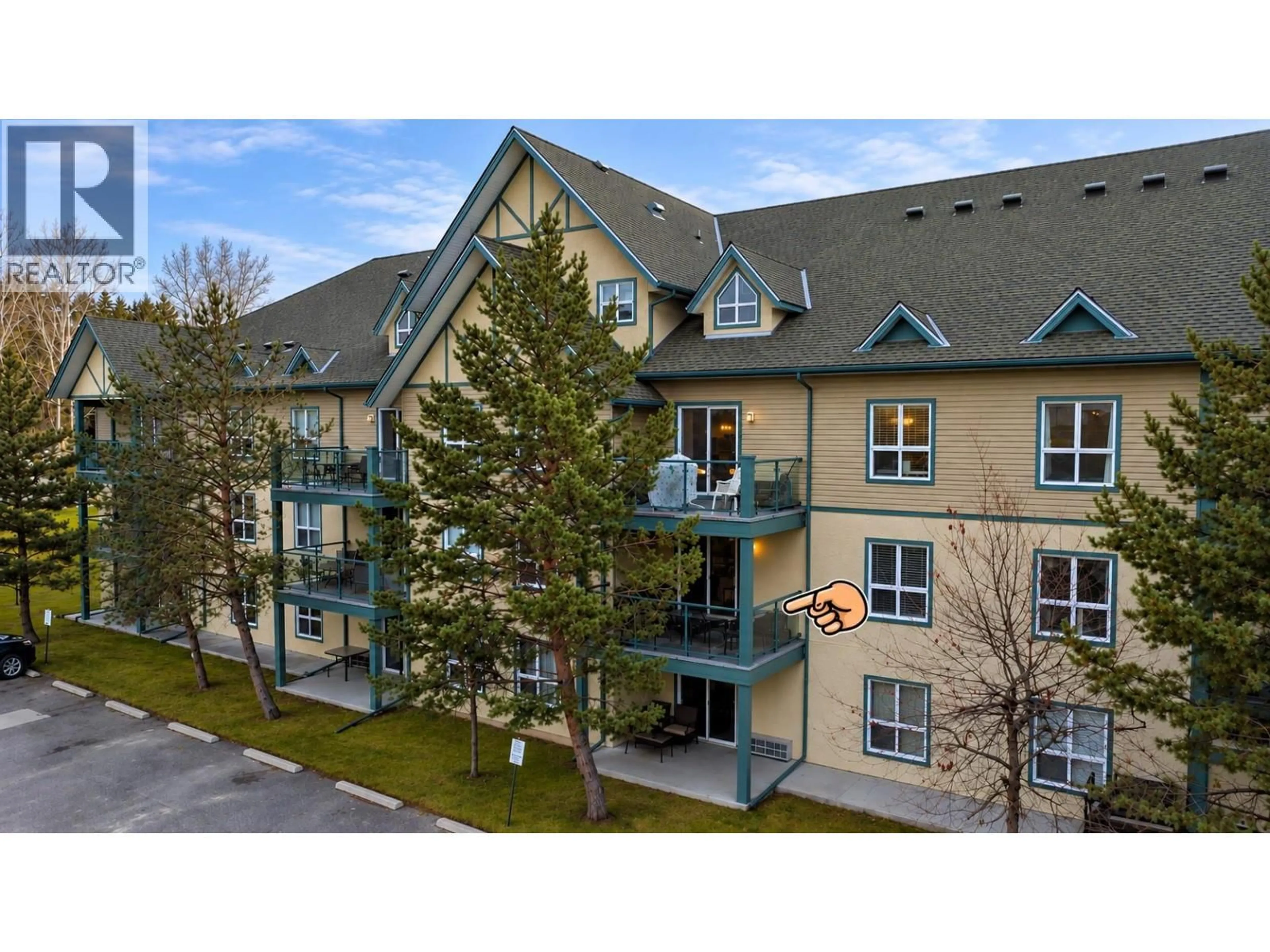 A pic from outside/outdoor area/front of a property/back of a property/a pic from drone, unknown for 206 - 4767 FORSTERS LANDING ROAD, Radium Hot Springs British Columbia V0A1M0