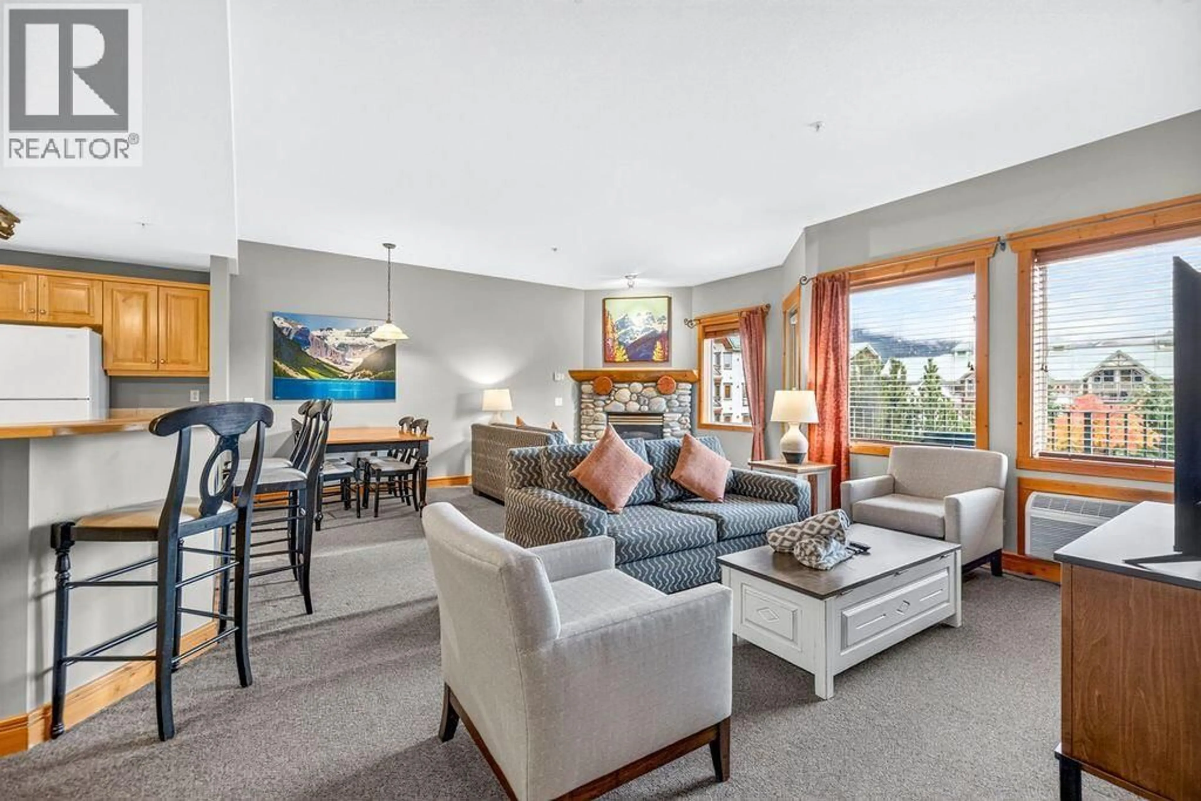 Living room with furniture, unknown for 2201A - 5350 HIGHLINE DRIVE, Fernie British Columbia V0B1M6