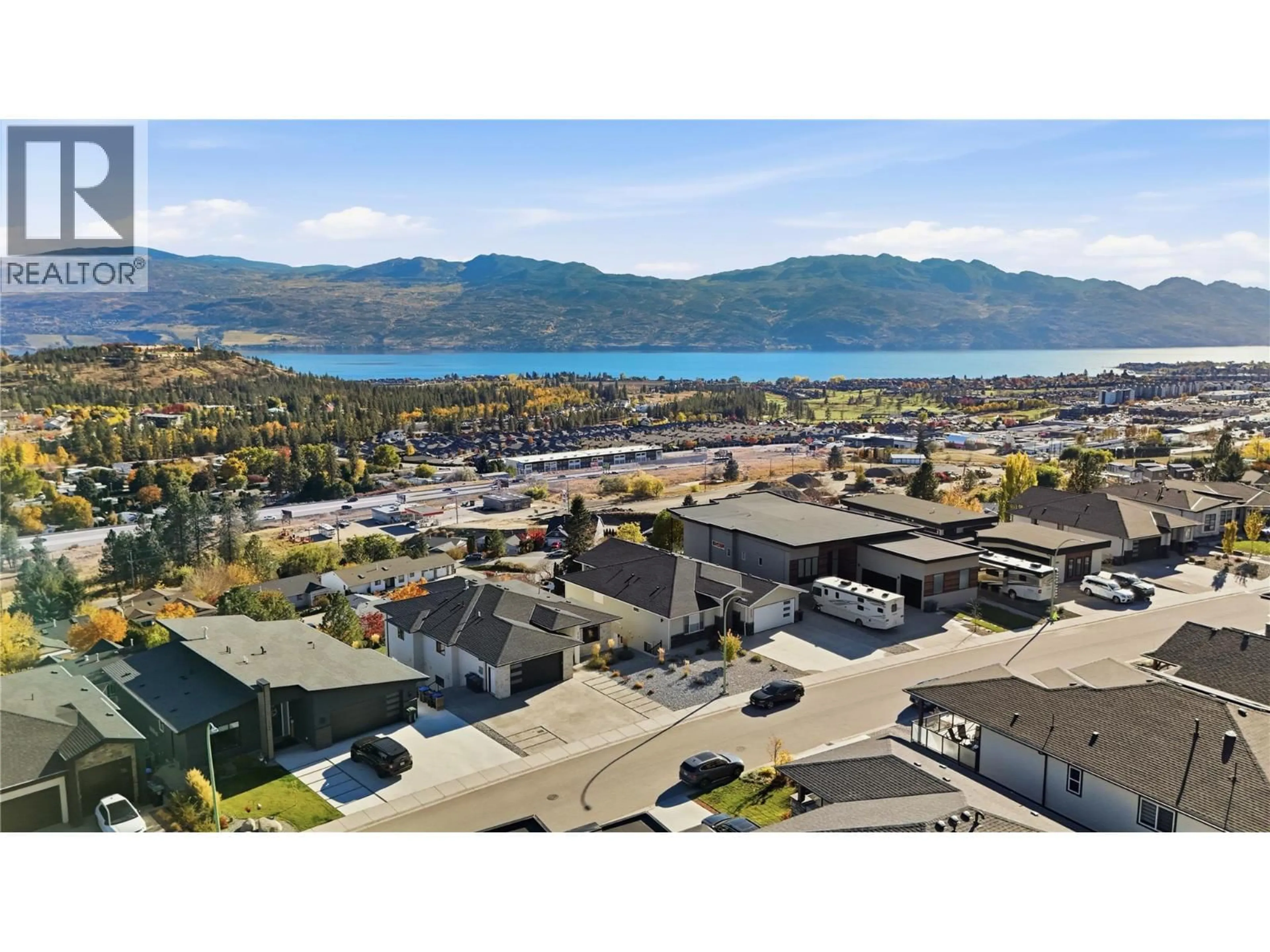 A pic from outside/outdoor area/front of a property/back of a property/a pic from drone, water/lake/river/ocean view for 2149 ENSIGN QUAY, West Kelowna British Columbia V4T2Z4