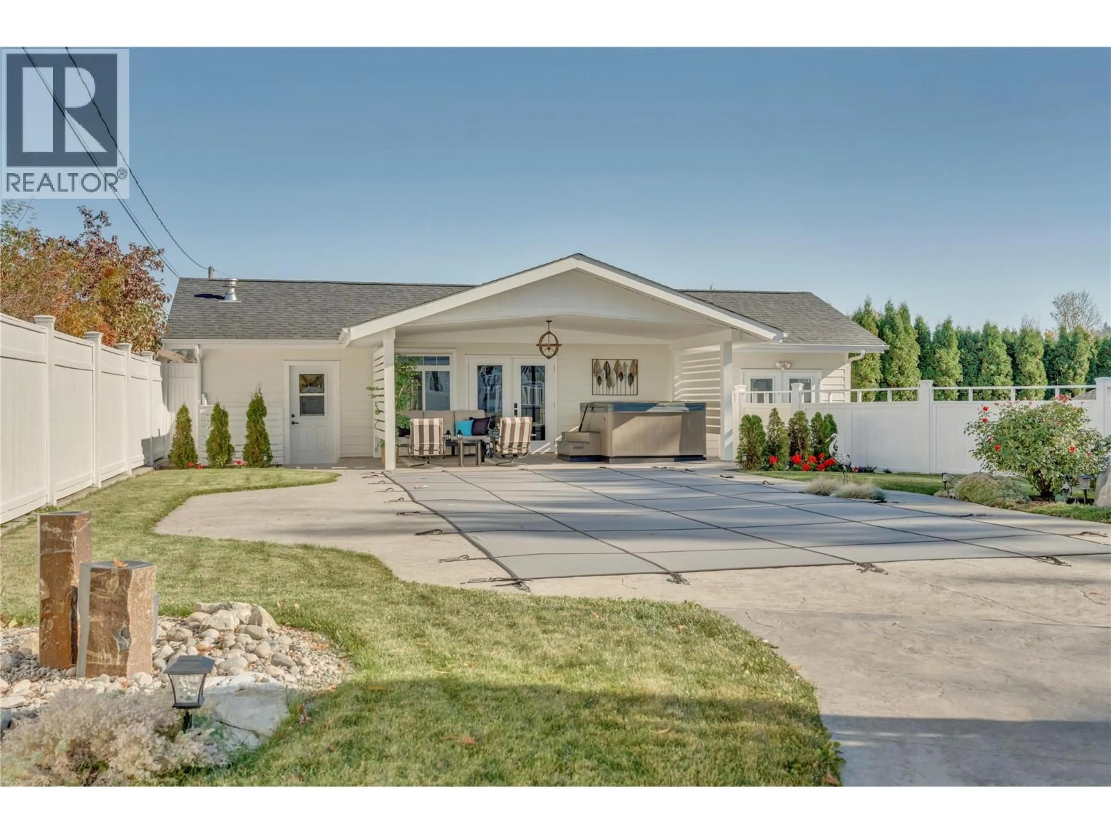 Home with vinyl exterior material, street for 10811 RUTHERFORD AVENUE, Summerland British Columbia V0H1Z8